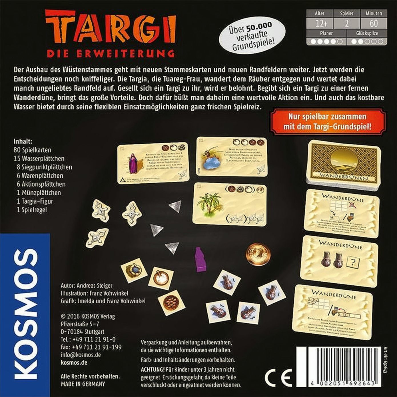 Kosmos Spiel Targi - Die Erweiterung