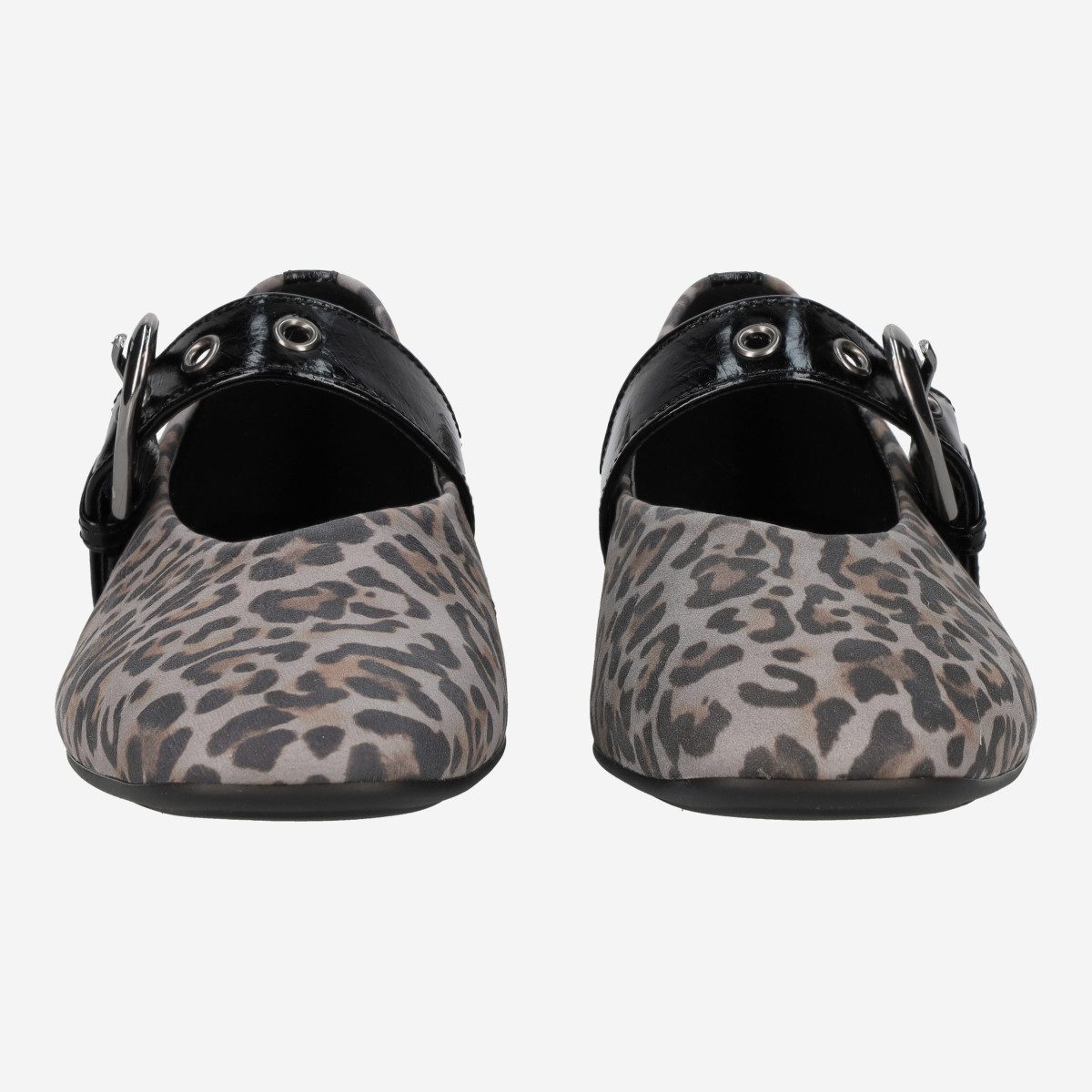 Gabor Gabor 4.144.39_7, Ballerina, Braun / Leo-Look, Damen Ballerina