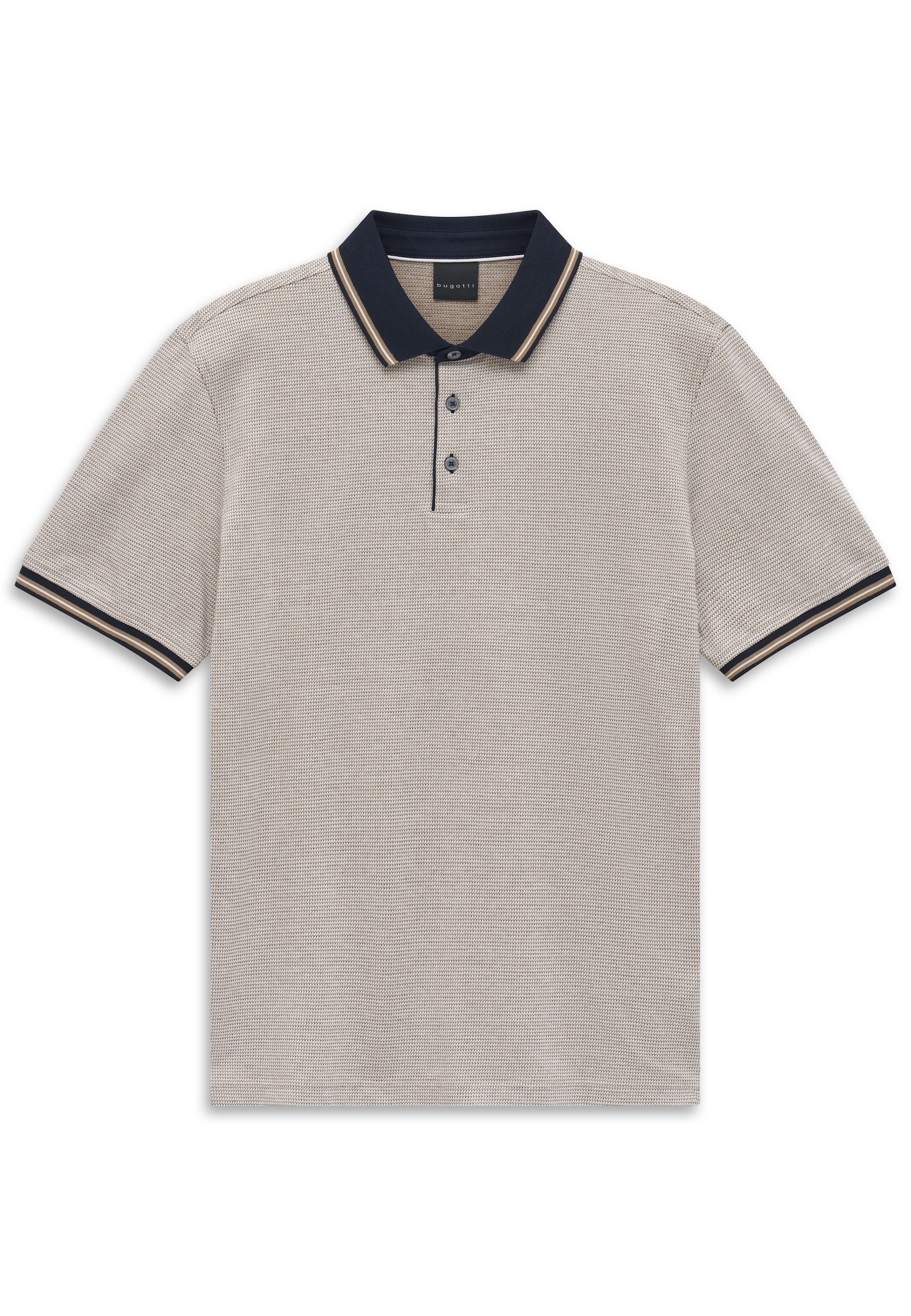 bugatti Poloshirt Modern Fit aus reiner Baumwolle
