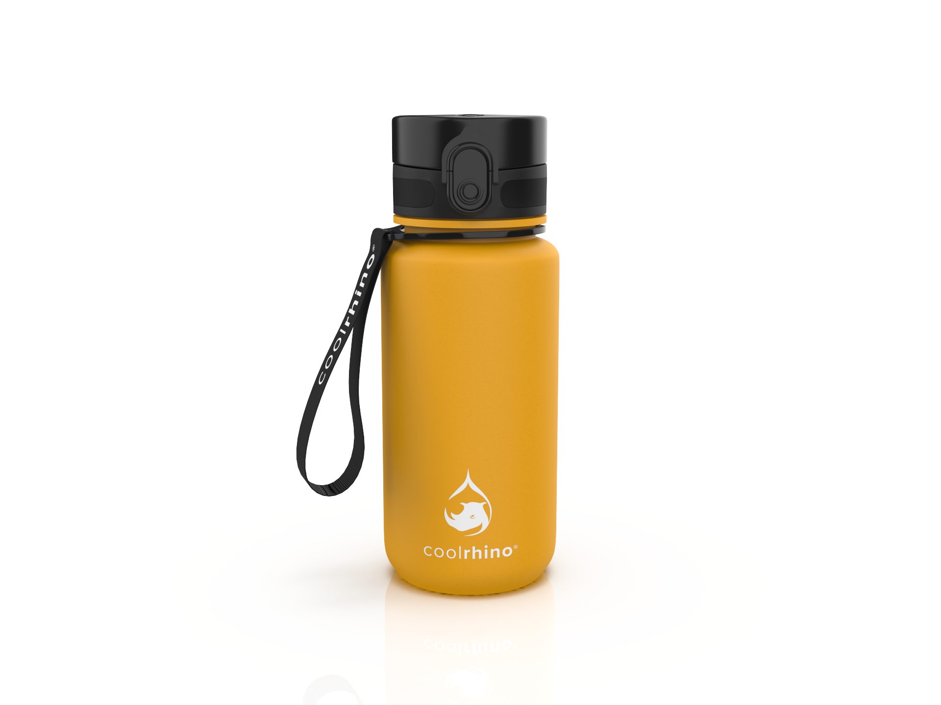 coolrhino Trinkflasche rhinoSport Tritan Sportflasche 350 ml, 650 ml, 1 liter, 1,5 l, Wasserflasche auslaufsicher für Sport, Outdoor, Schule und Fahrrad