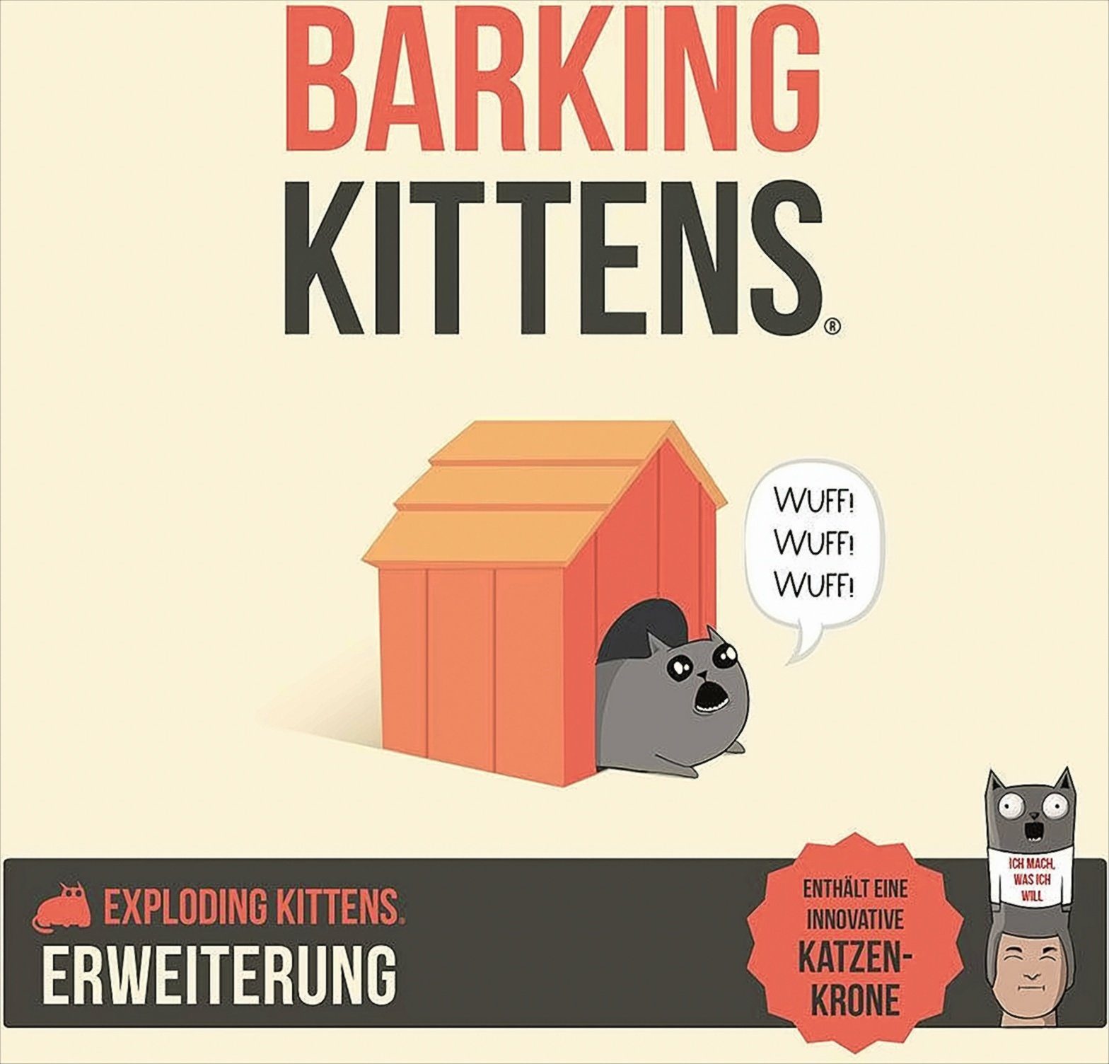 Spiel Exploding Kittens - Barking Kittens