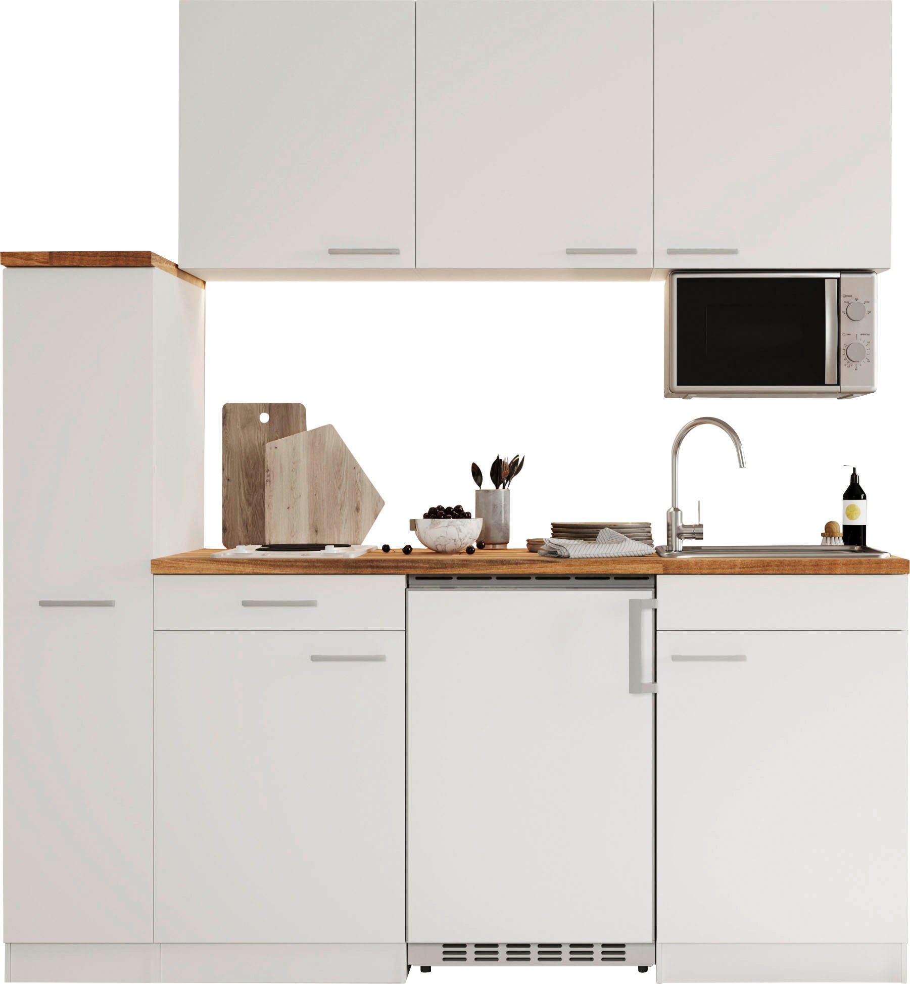 RESPEKTA Küche Luis, mit Duo Kochfeld, günstig online kaufen