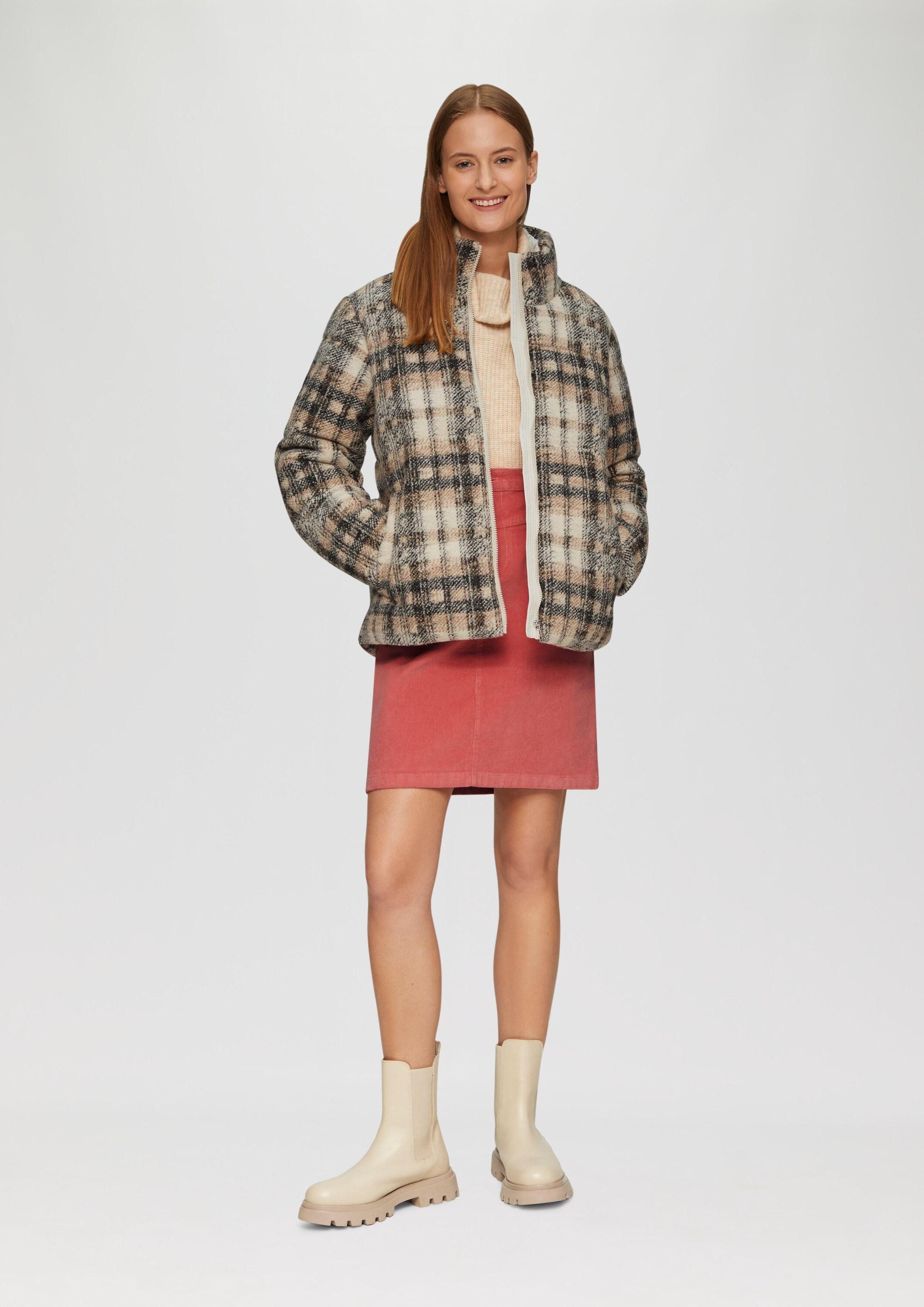 s.Oliver Minirock Rock Kurzer Rock aus elastischem Cord