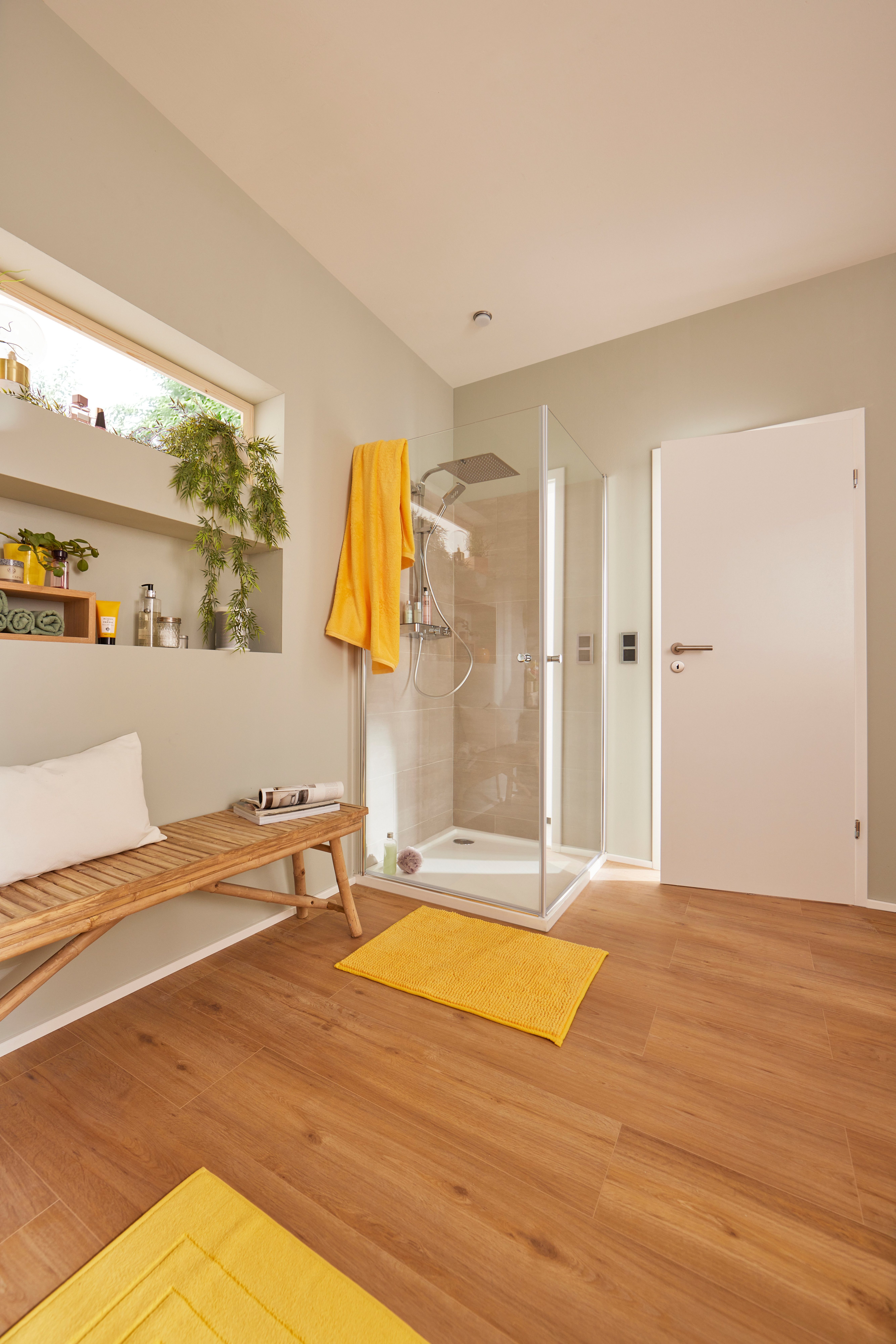 Gözze Badematte Chenille, Höhe 15 mm, rutschhemmend beschichtet, fußbodenhe günstig online kaufen