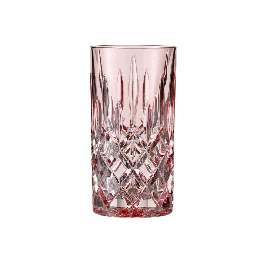 Nachtmann Cocktailglas Nachtmann Noblesse Longdrinkglas Rosč 2er Set, Kristallglas – Bild 5 von 5