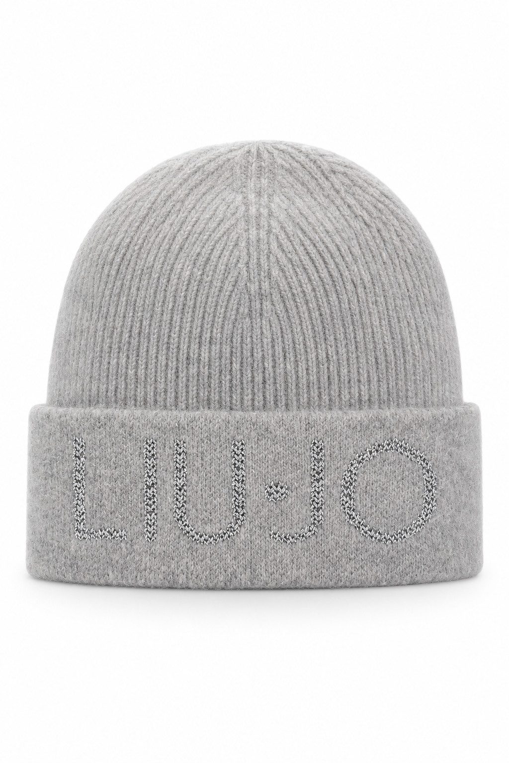 Liu Jo Beanie – Damen Strickmütze mit Glitzerdetails – Wintermütze mit L