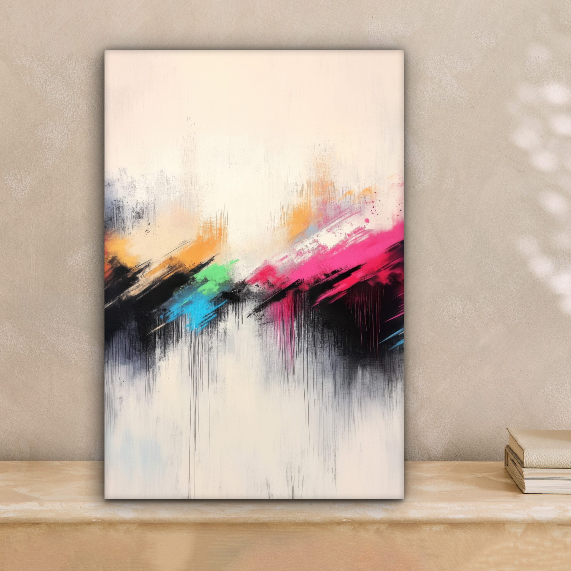 OneMillionCanvasses® Leinwandbild Dynamisch - Abstrakt - günstig online kaufen