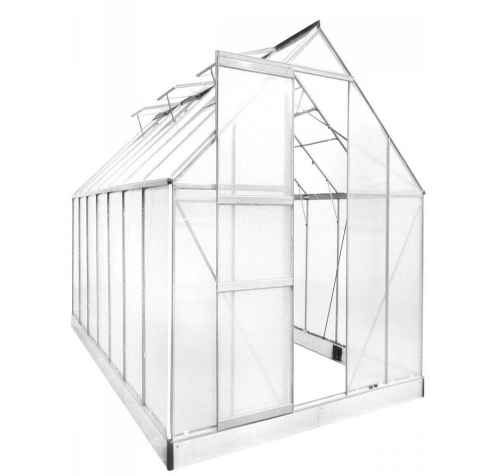 OUTFLEXX Gewächshaus silberfarben | Rab... OUTFLEXX Gewächshaus silberfarben | Rab...