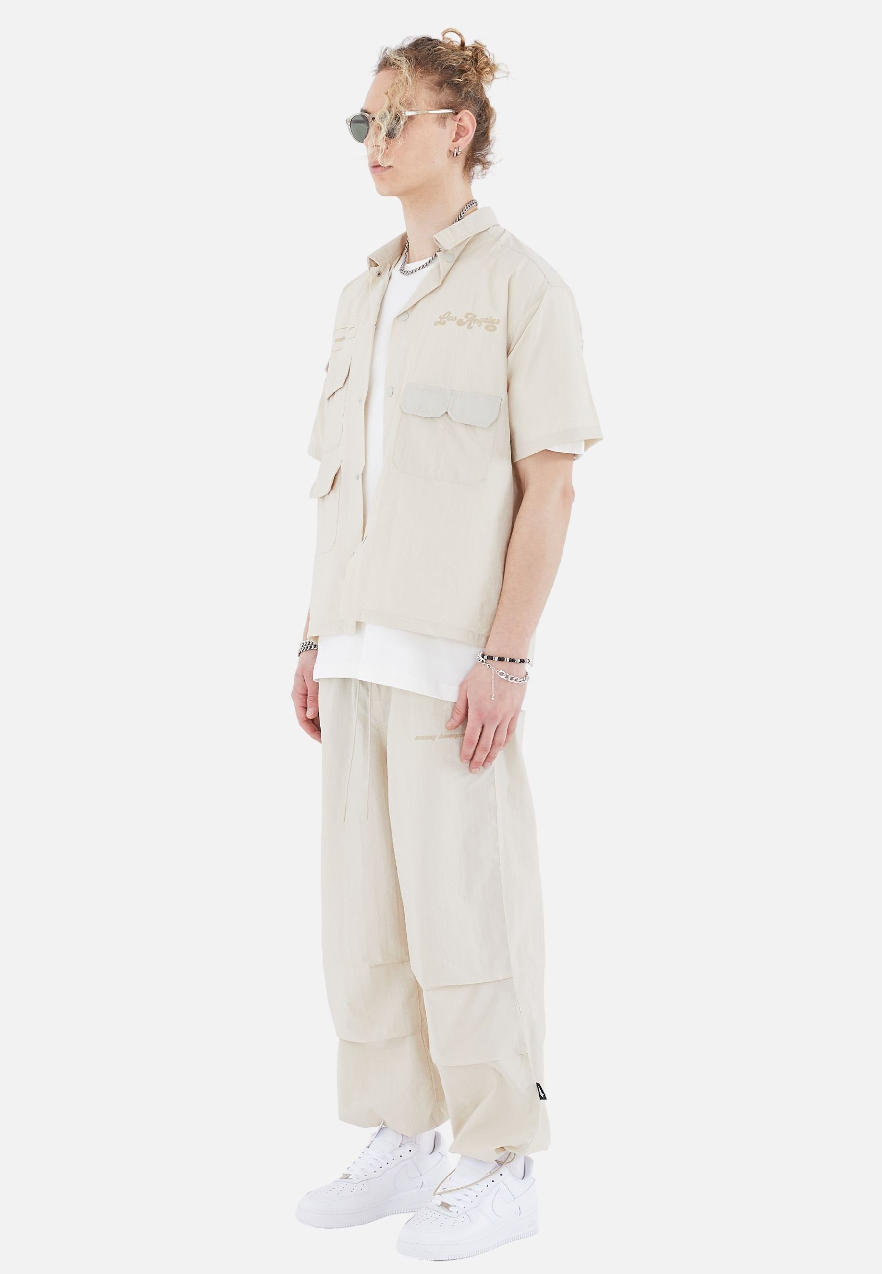 COFI Casuals Jogginganzug Parasut Set Hemd günstig online kaufen