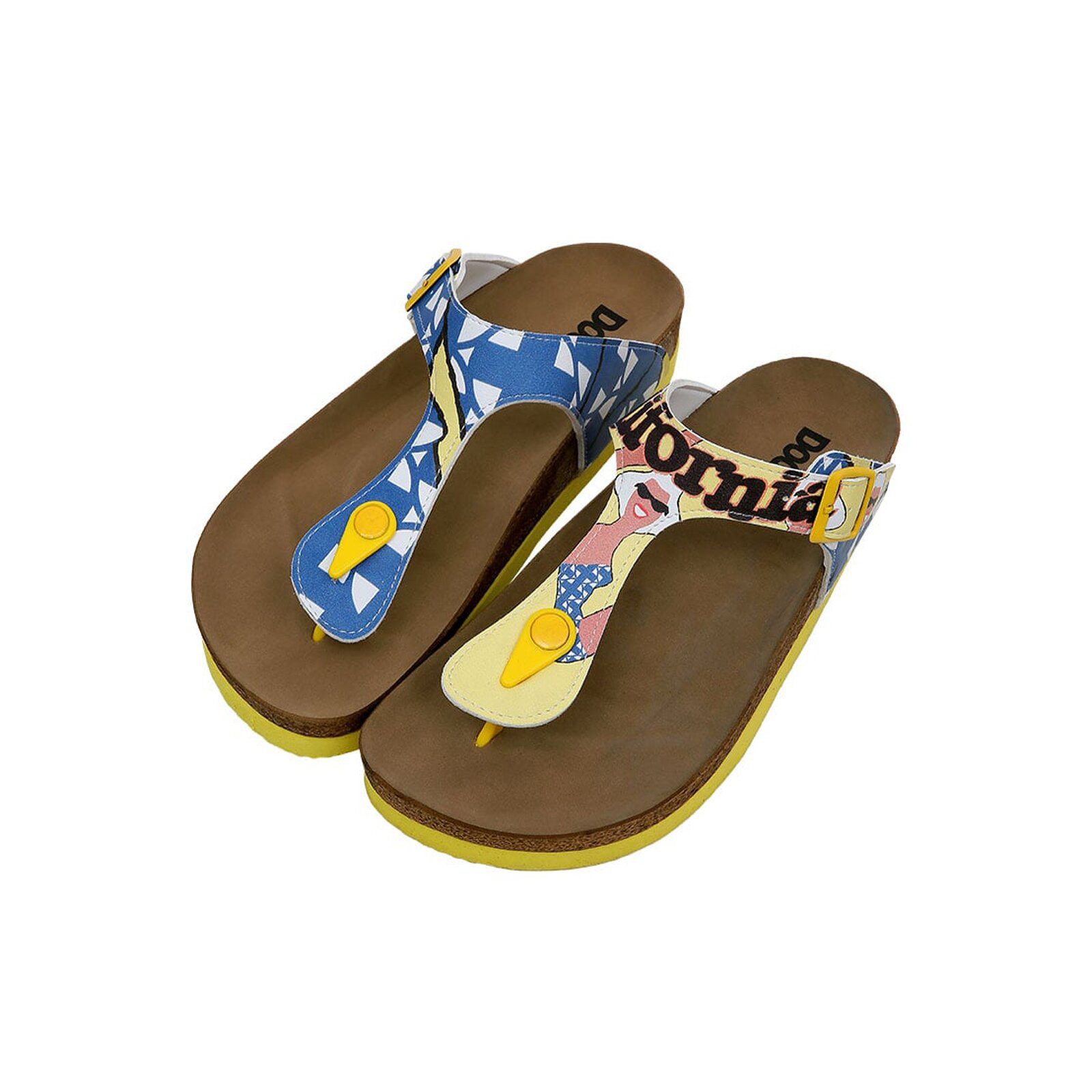 DOGO Lila Zehentrenner Southern California Damen günstig online kaufen