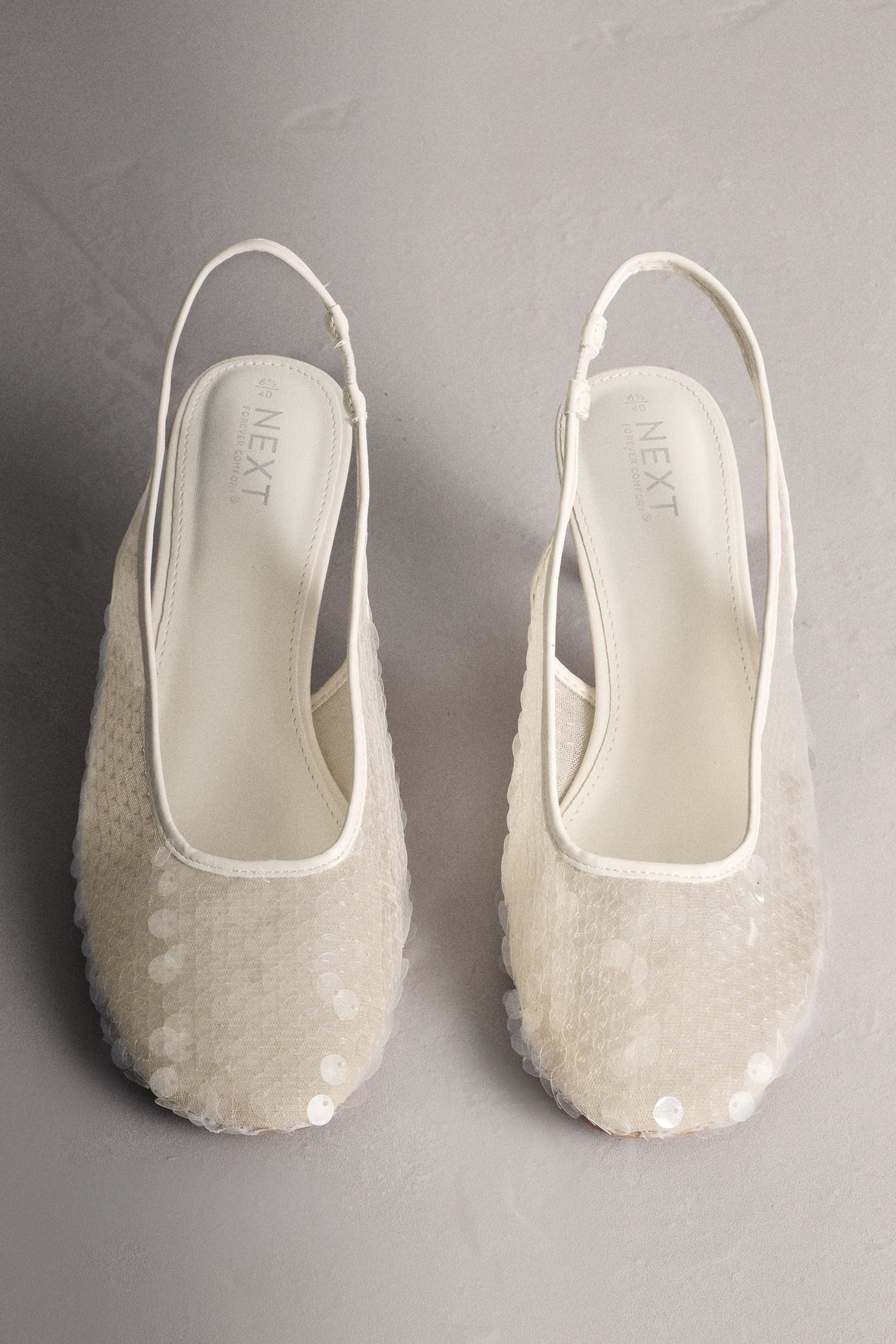 Next Forever Comfort® Slingbacks mit Pailletten Slingsandalette (1-tlg)
