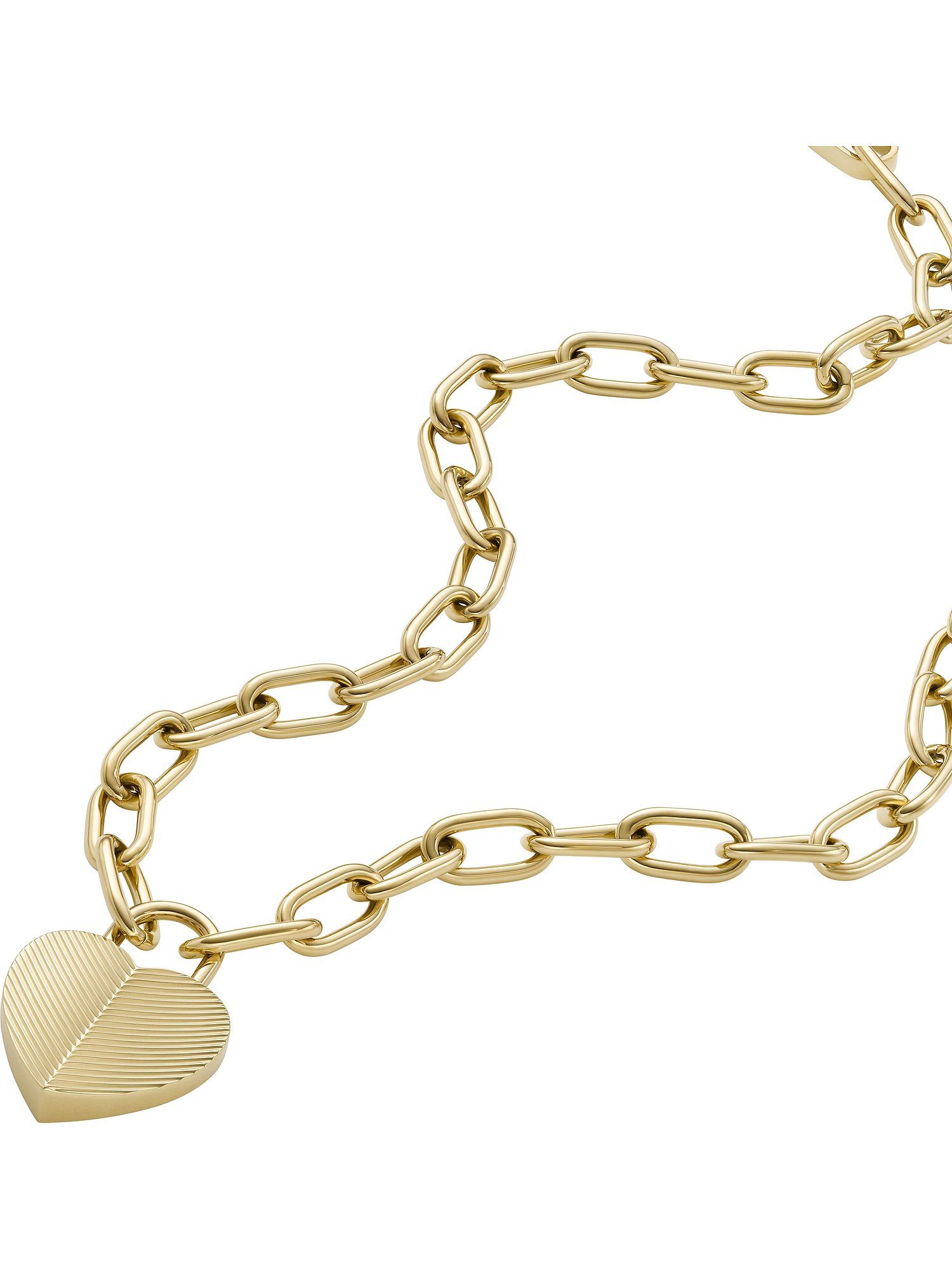 Fossil Collier Fossil Damen-Kette Edelst...
