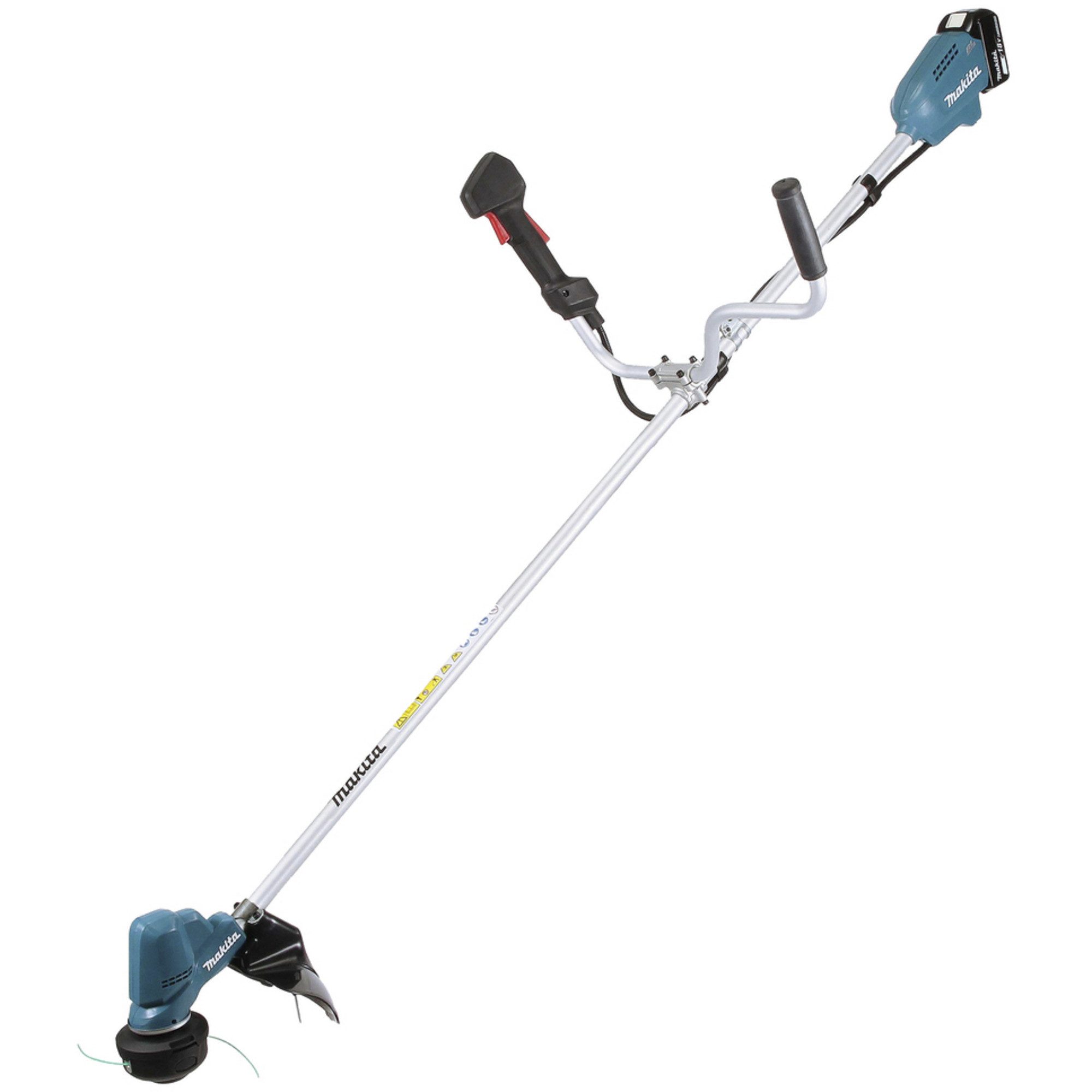 Makita Akku-Rasentrimmer Makita Akku-Rasentrimmer DUR190UZX9, 18Volt, (ohne, (ohne Akku und Ladegerät)