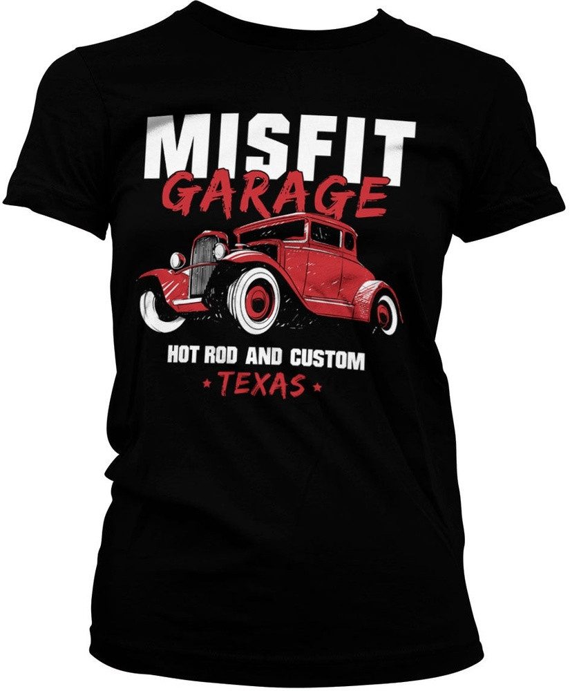 Misfit Garage T-Shirt Hot Rod & Custom Girly Tee