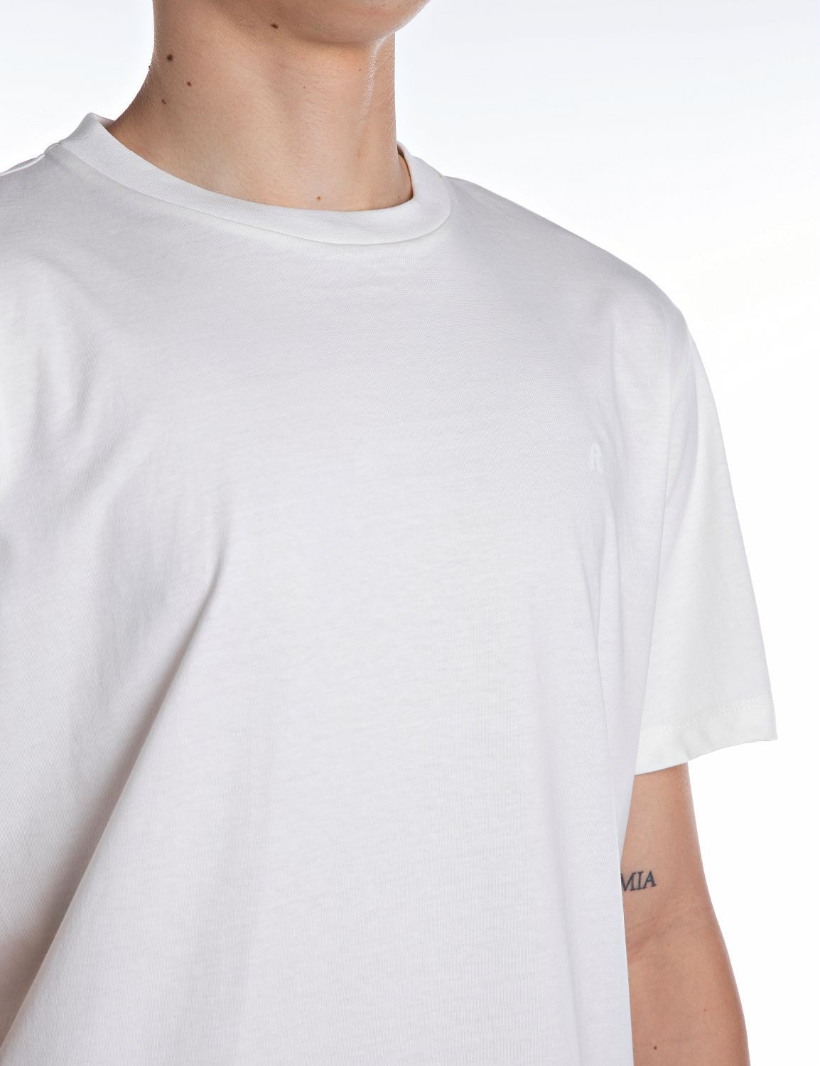 Replay T-Shirt mit Logostickerei auf der Brust