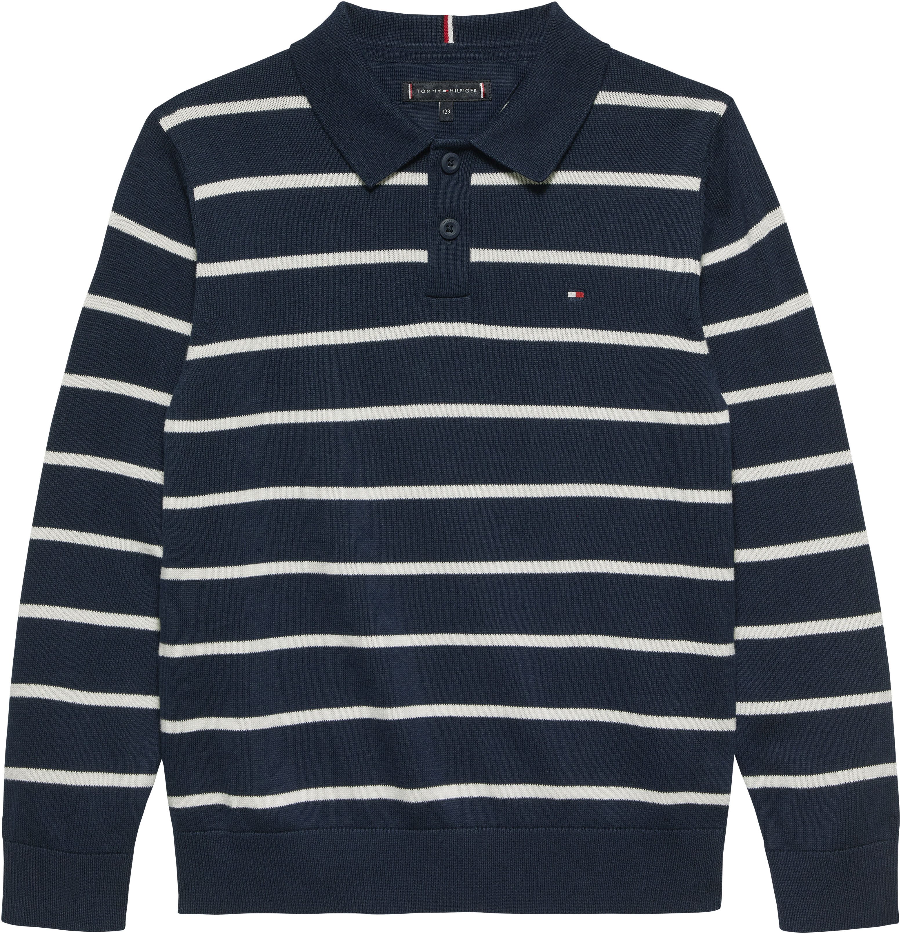 Strickpullover POLO COLLAR SWEATER LS
