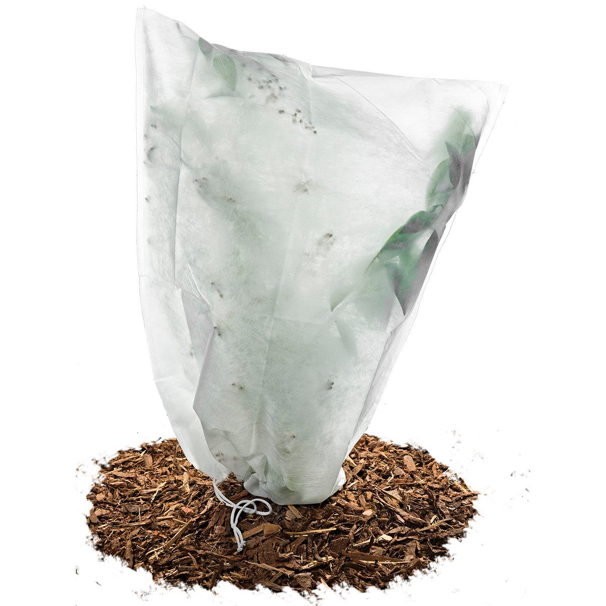 HaGa Winterschutzvlies 10 FROSTSCHUTZHAUBEN 50g/m² 60cm x 80cm – Schutz vor Frost für, Frostschutzhaube mit UV-Stabilisierung, für Ihre Pflanzen