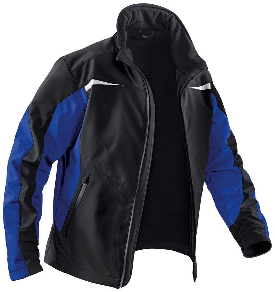 Kübler Arbeitsjacke Softshell Jacke mit 4 Taschen, winddicht,  wasserabweisend, Wasserabweisendes Stretchmaterial