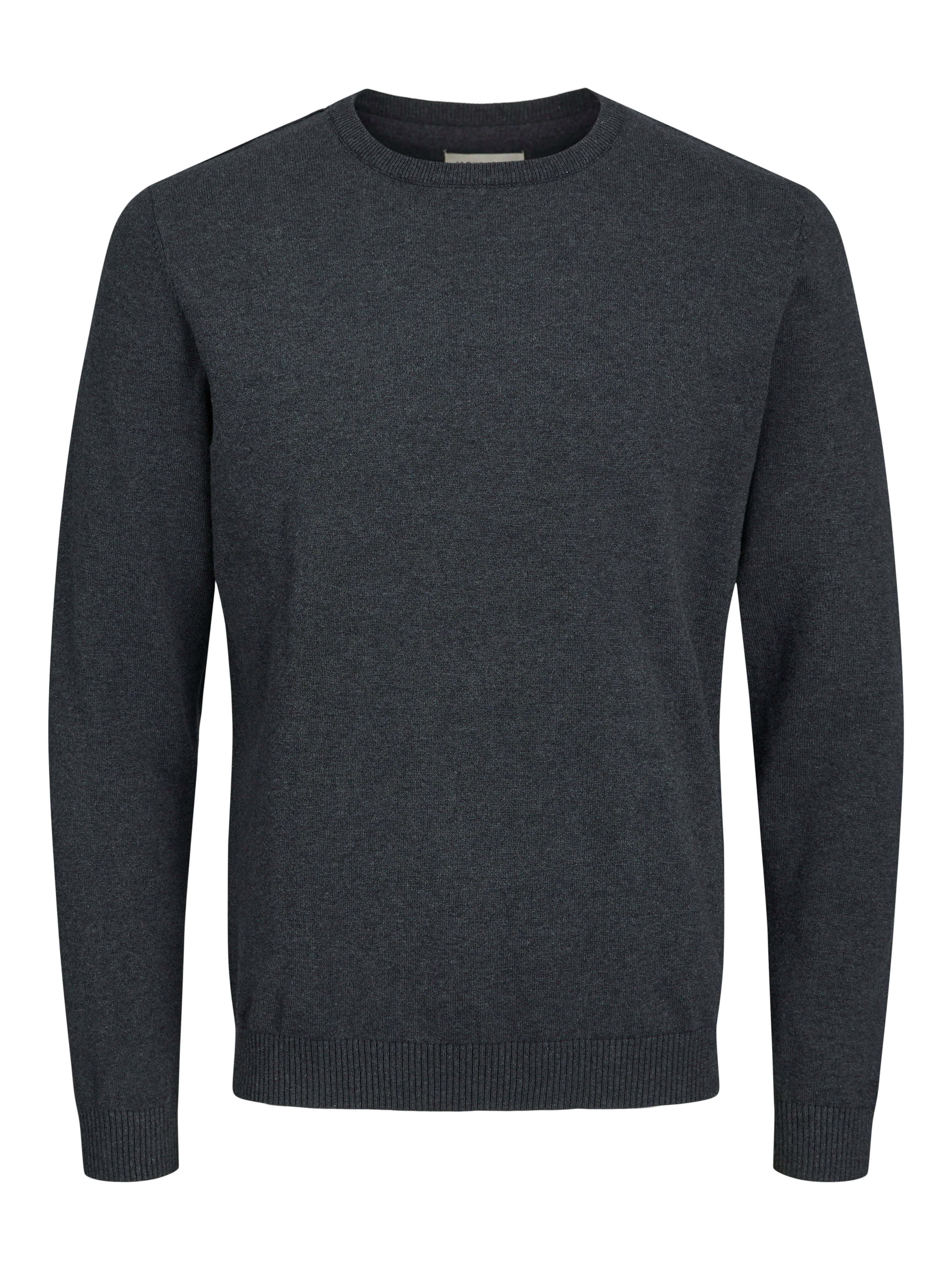 Rundhalspullover JJEBASIC KNIT CREW NECK NOOS