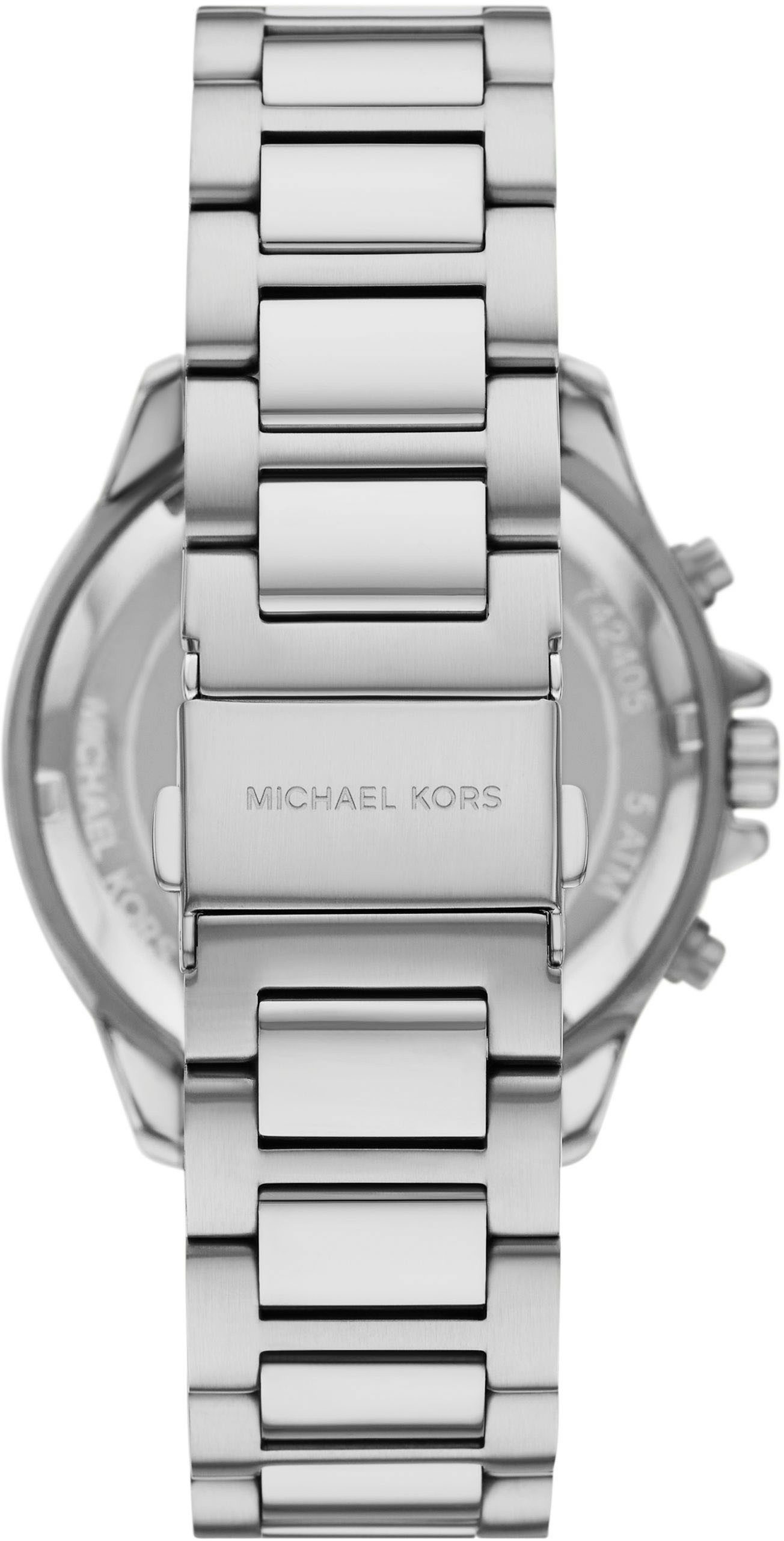 MICHAEL KORS Chronograph SAGE MK9191, Armbanduhr, Herrenuhr, Edelstahlarmband, analog, Tag, Stoppfunktion