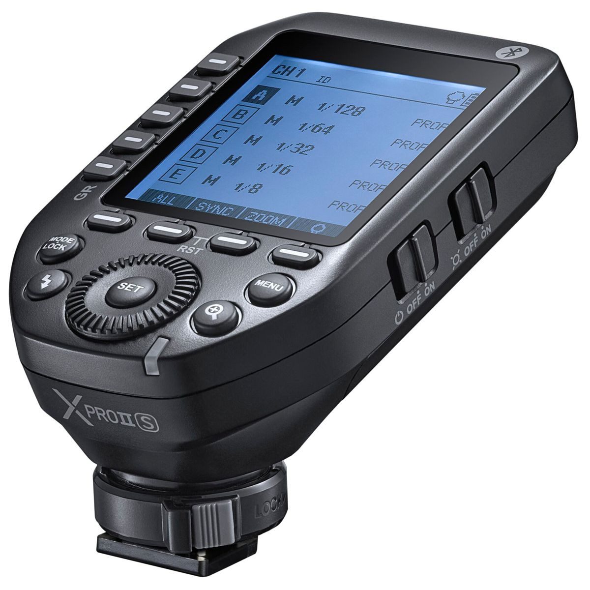 Godox Xpro II-S Transmitter mit BT für Sony Kabel-Fernauslöser