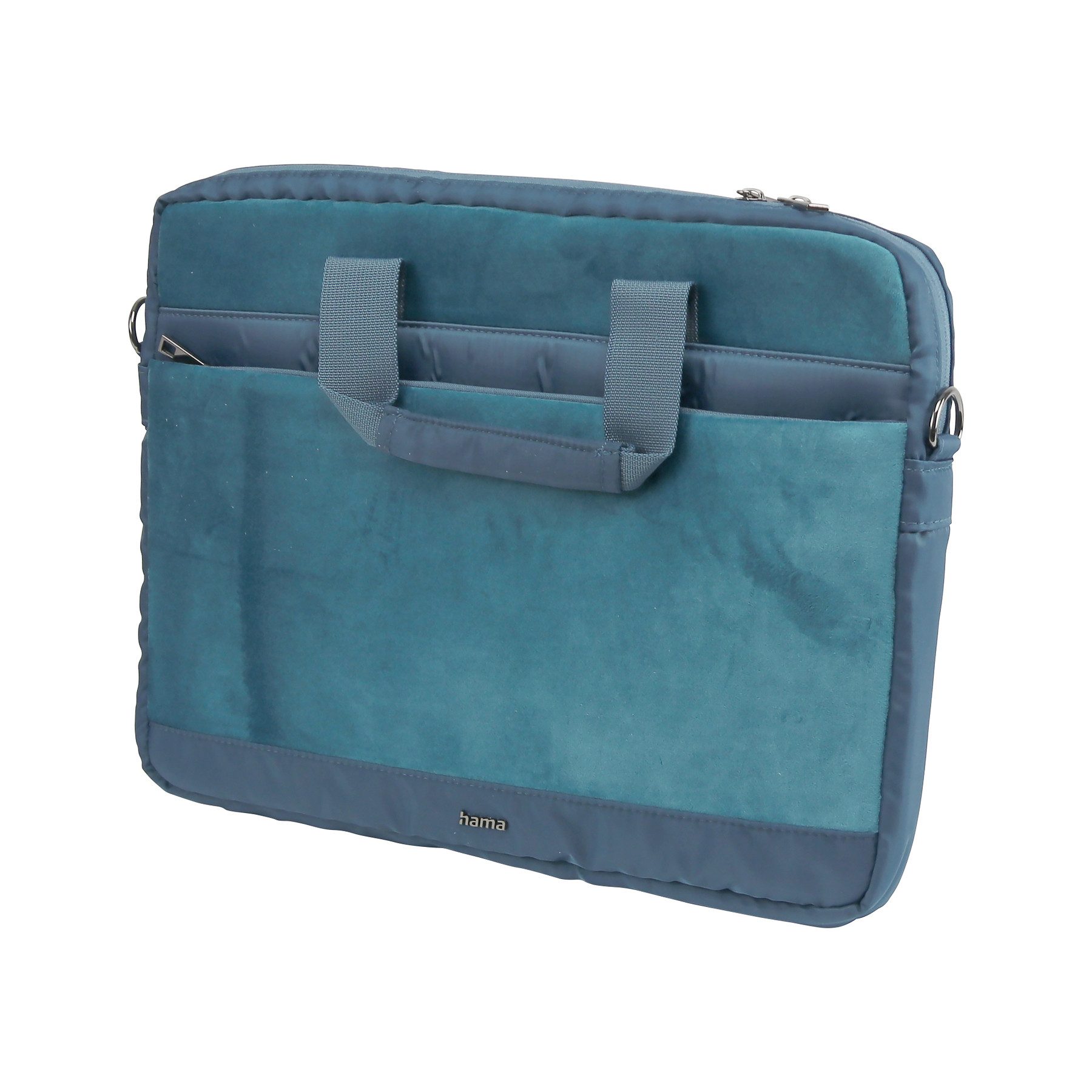 Hama Laptoptasche HAMA Laptoptasche Velvet 41,1 cm (16.2), Toploader, Petro günstig online kaufen