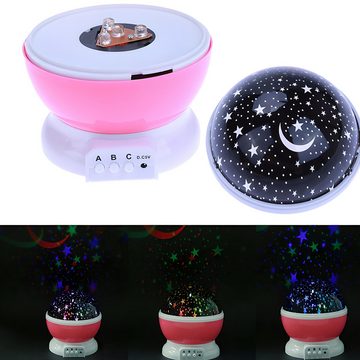 Retoo LED-Sternenhimmel LED Galaxy Projektor Kinder Sterne Nachtlicht Geschenk Lampe, Für Kinder konzipiert, Schöne Dekoration, Bestes Geschenk
