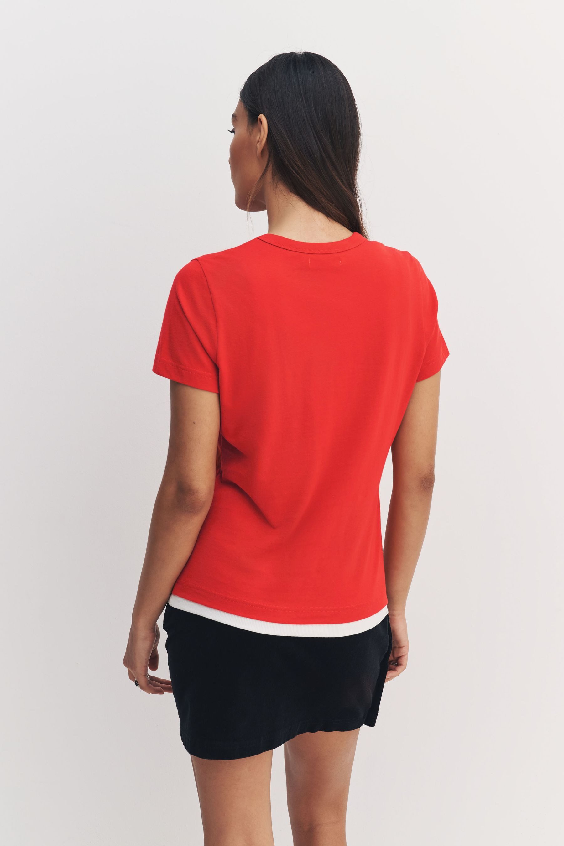 Next T-Shirt Essential Kurzarm-T-Shirt, Baumwolle (1-tlg) günstig online kaufen