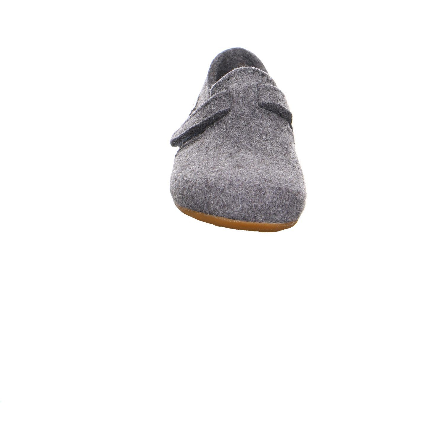 Haflinger Haflinger Everest Foucs Leinen-Stoff Hausschuhe Winter grau Pantoffel