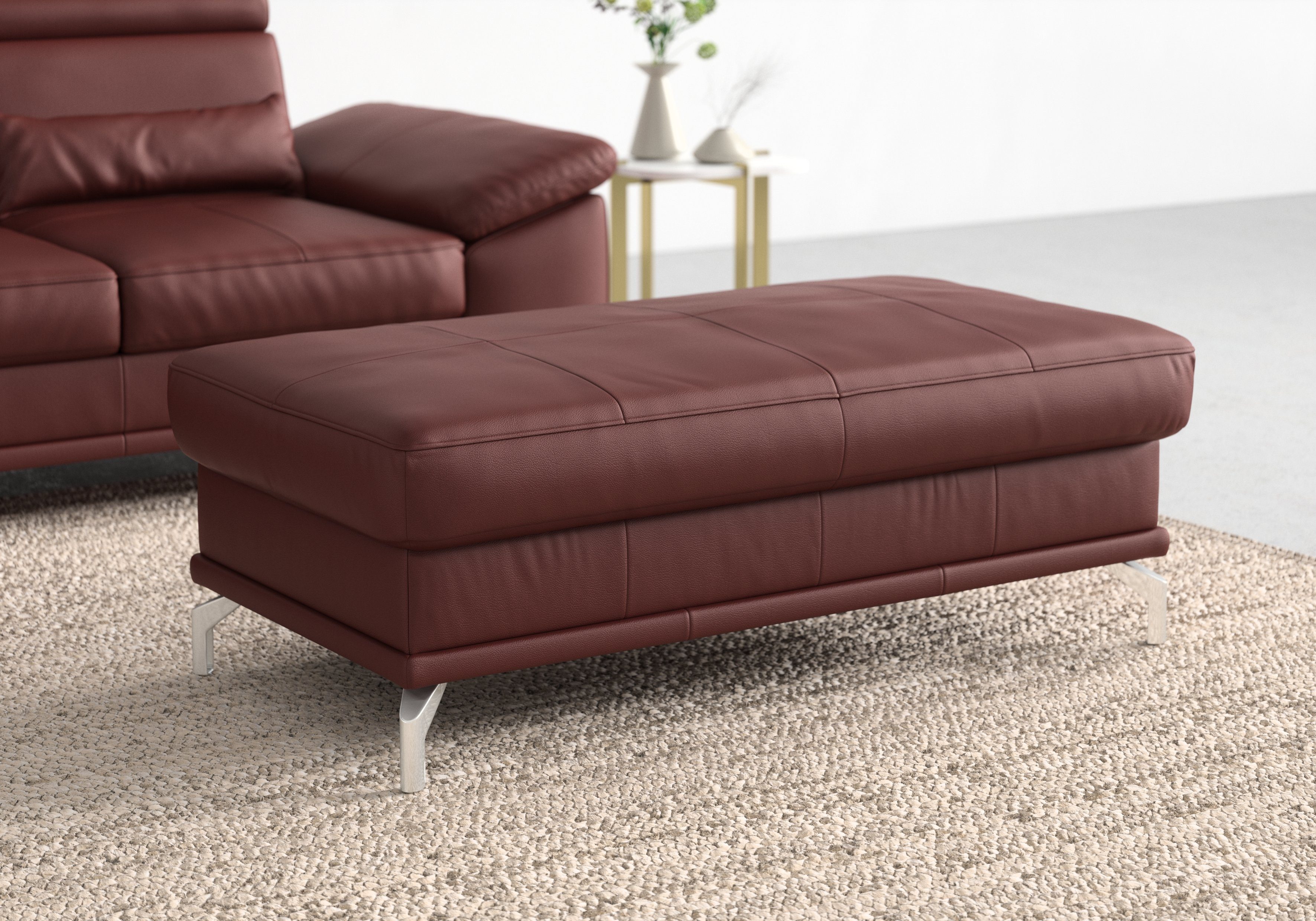sit&more Hocker Cabrio, B: 113 cm, günstig online kaufen