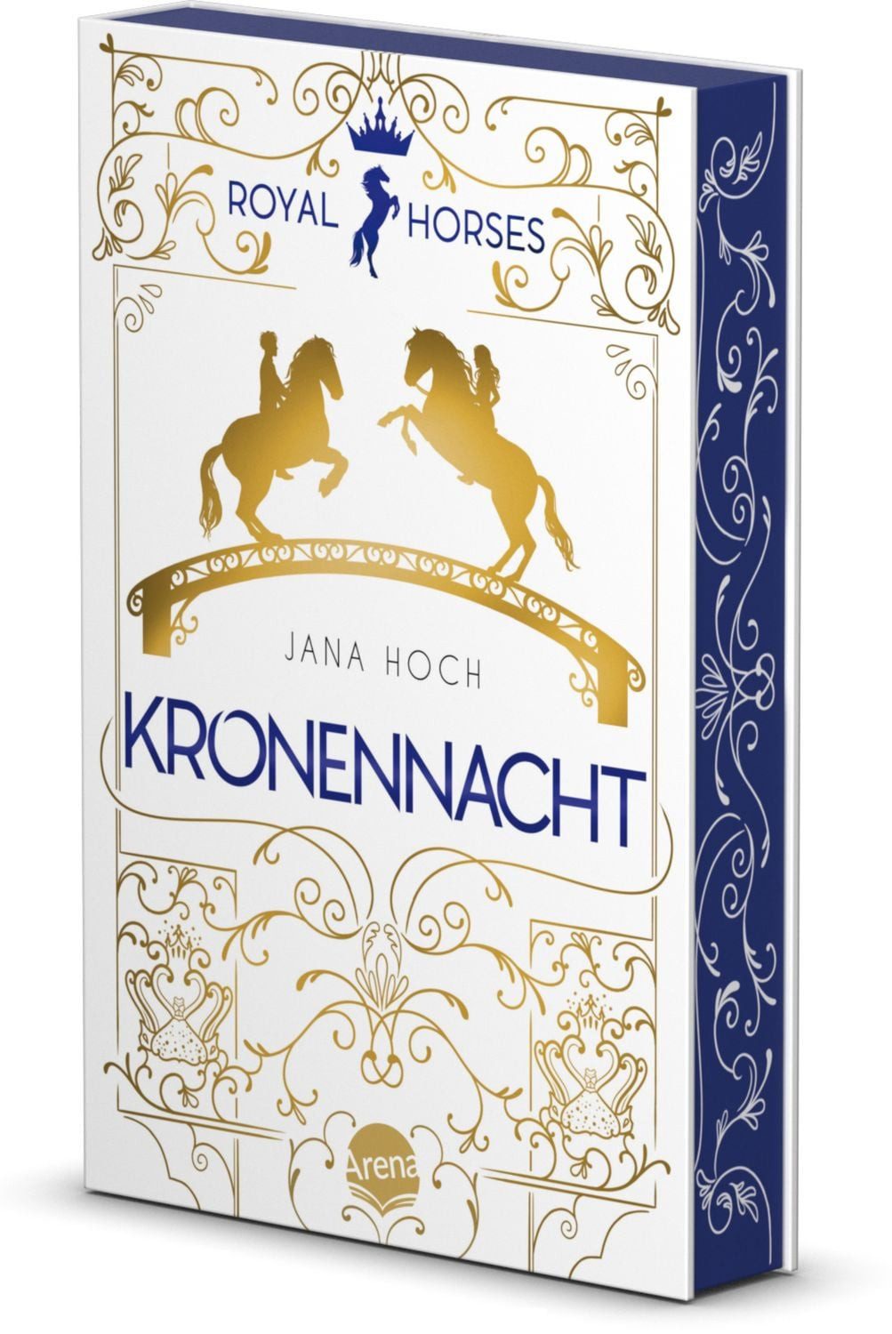 Royal Horses (3). Kronennacht / Jana Hoch, Band 3 der romantischen und royalen Pferde-Trilogie ab 12. Mit Farbschnitt – nur in der 1. Auflage