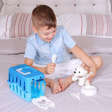 OGI MOGI TOYS Lernspielzeug Ogi Mogi Toys My Cute Dog Tierarzt Set Blau (1-St)
