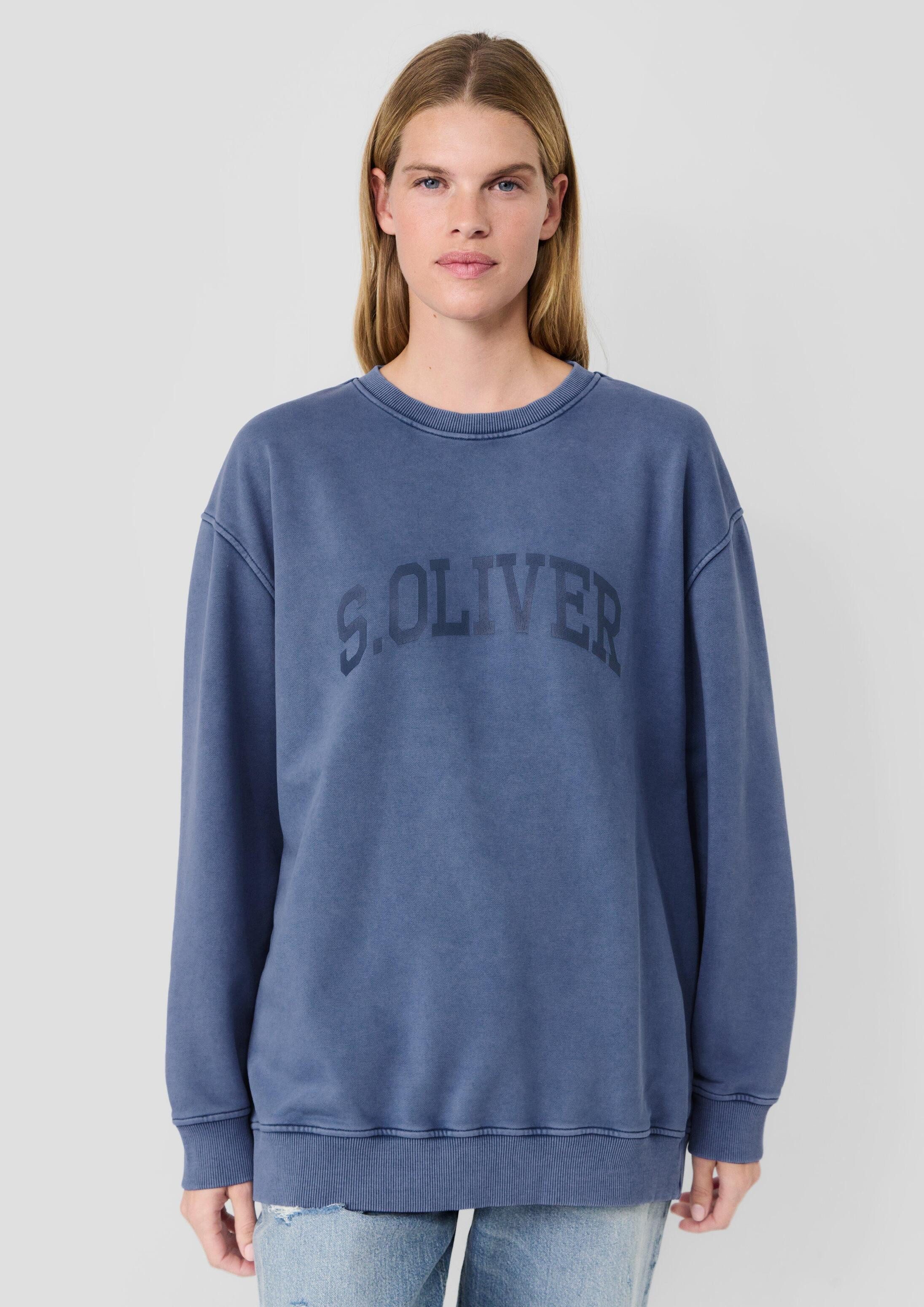 s.Oliver Sweatshirt Sweatshirt s.Oliver x Heidi Klum: Sweatshirt mit Logo