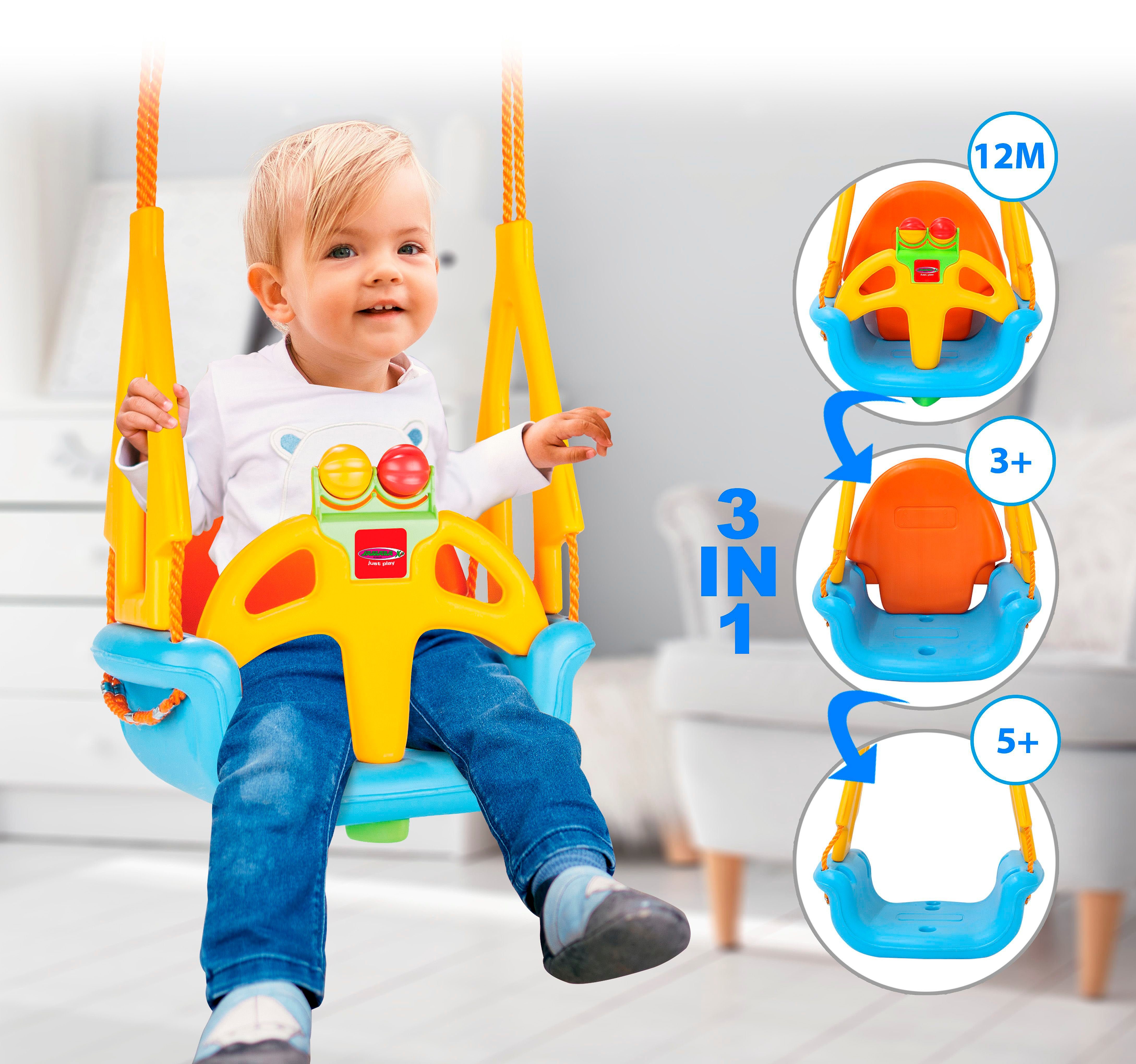 Jamara Babyschaukelsitz Grow with me 3in1, günstig online kaufen