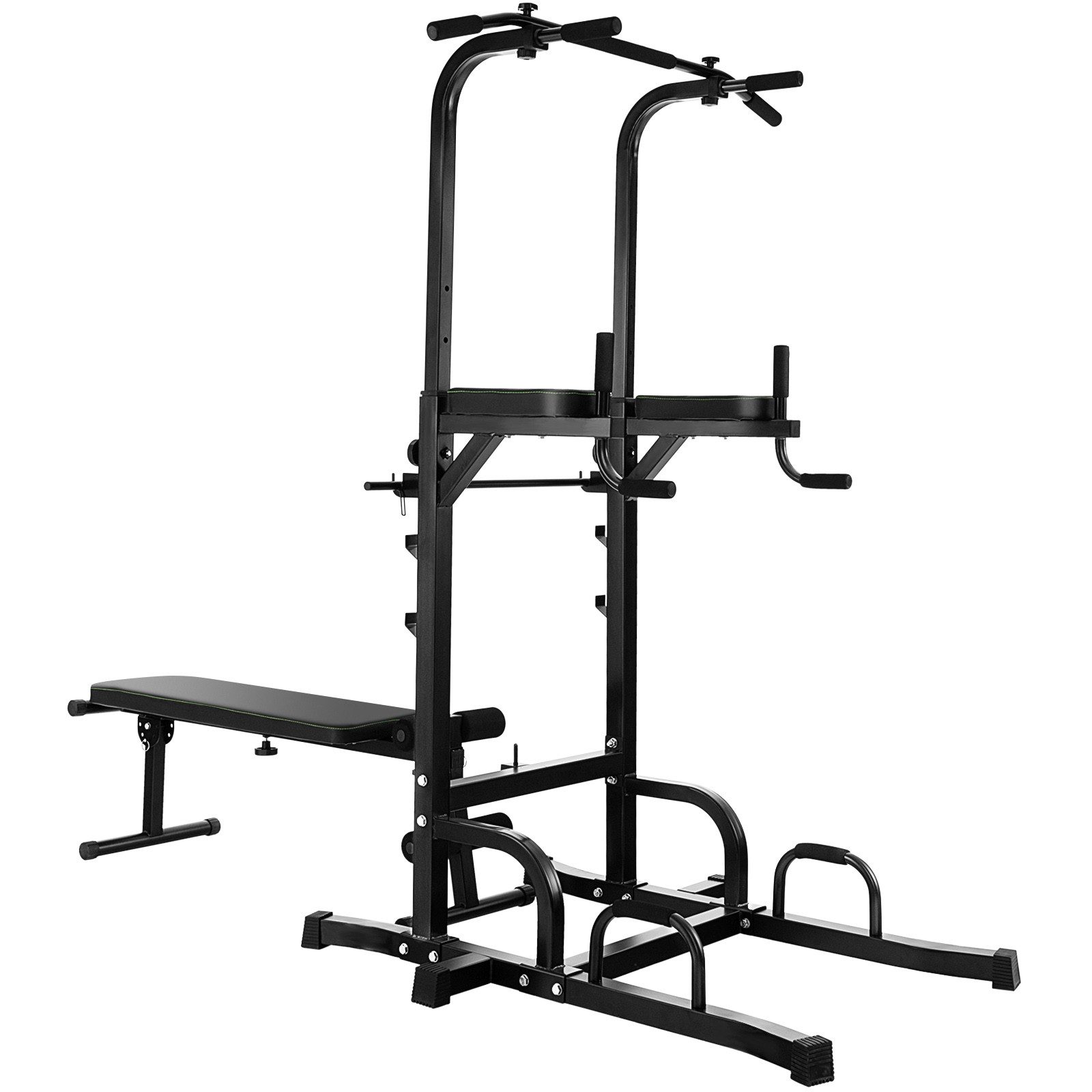 COSTWAY Kraftstation Klimmzugstange, 7-stufige höhenverstellbar, freistehend