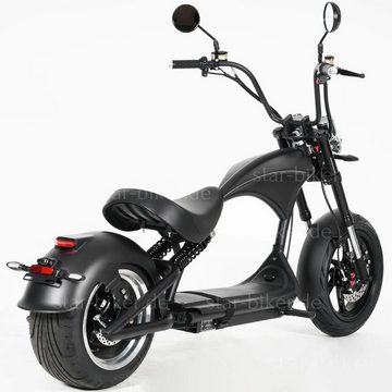 Star-Biker E-Motorroller Elektroroller - E Chopper M1P Pro / 30Ah, 3kw / Mangosteen, 3000,00 W, 48 km/h