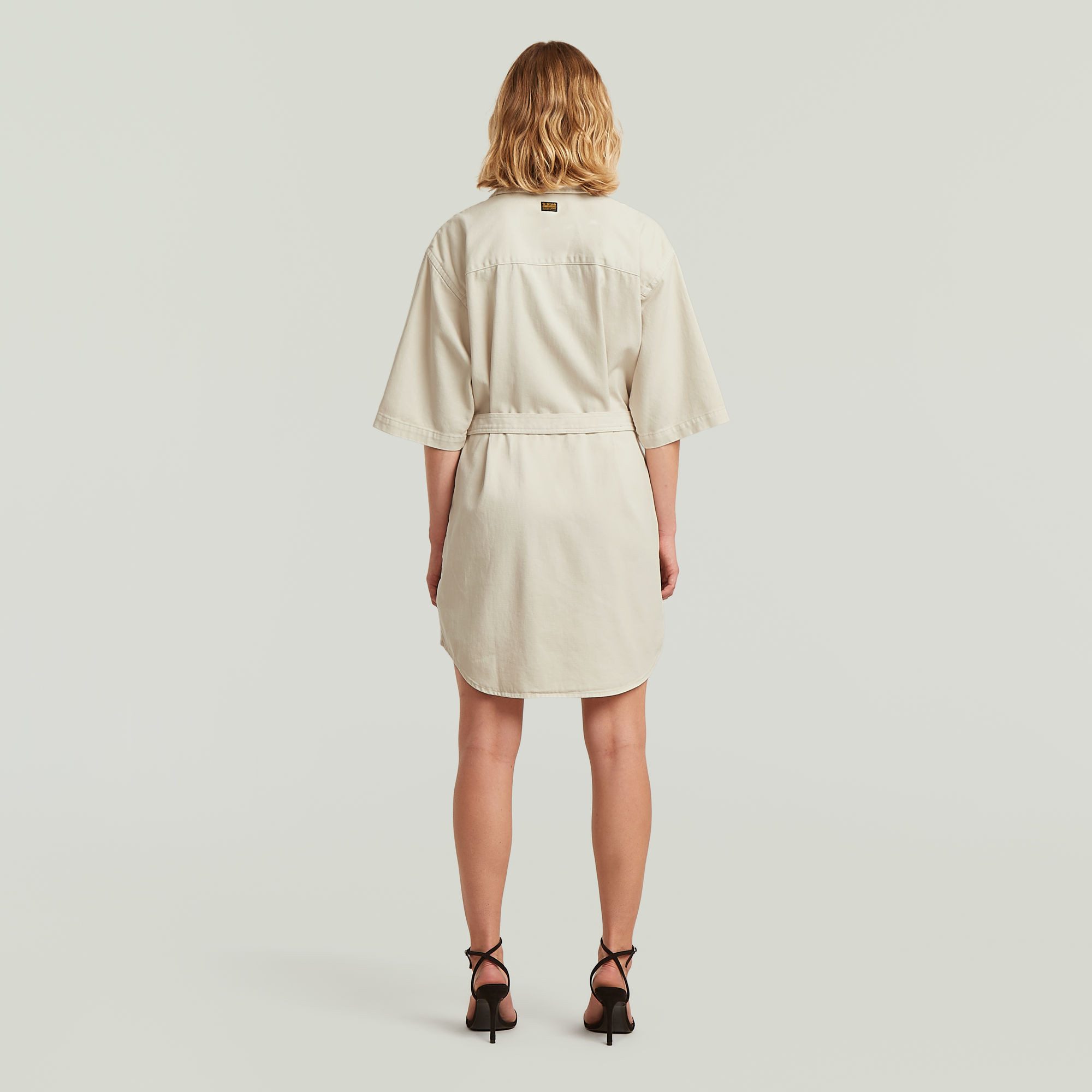 G-STAR Hemdblusenkleid Belted Army Shirt Dress Short Sleeve Wmn mit Bindegü günstig online kaufen