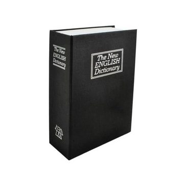 ISO TRADE Sandkasten Buch mit Safe, (Tresor Buch Safe, 3-tlg., Versteck Geld Schmuck Wertsachen), 18x11,5cm Kassette 2 Schlüssel