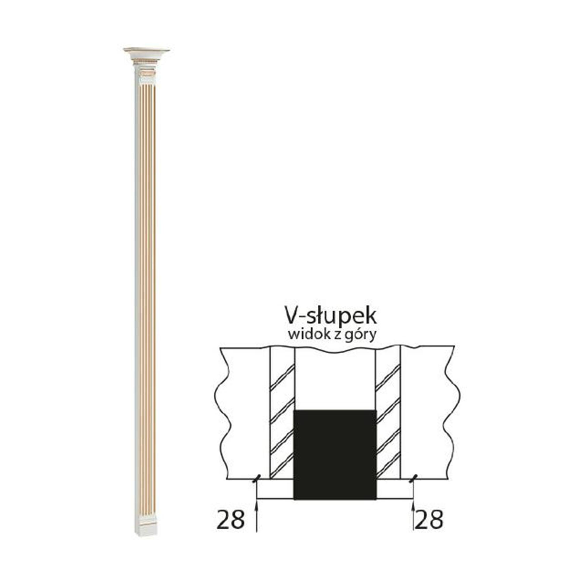 JVmoebel Kleiderschrank Säule Dekosäule Säulen Römische Griechische Deko Begehbarer Schrank