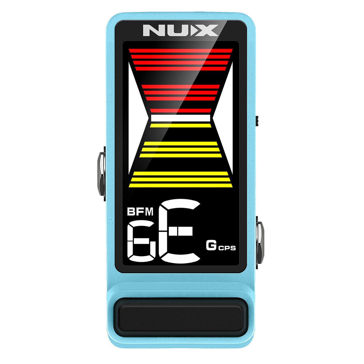 E-Gitarre Nux Stimmgerät NTU-3 MKII Flow Tune Blau