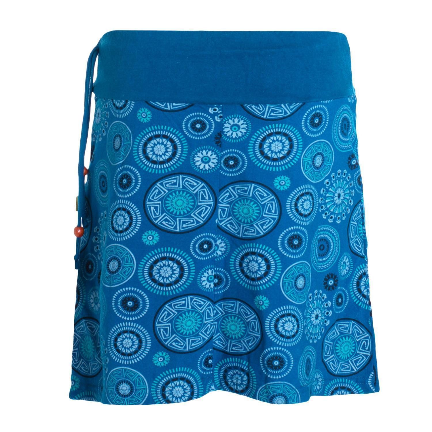Vishes Minirock Baumwolle Mandala-Muster extra breiter günstig online kaufen