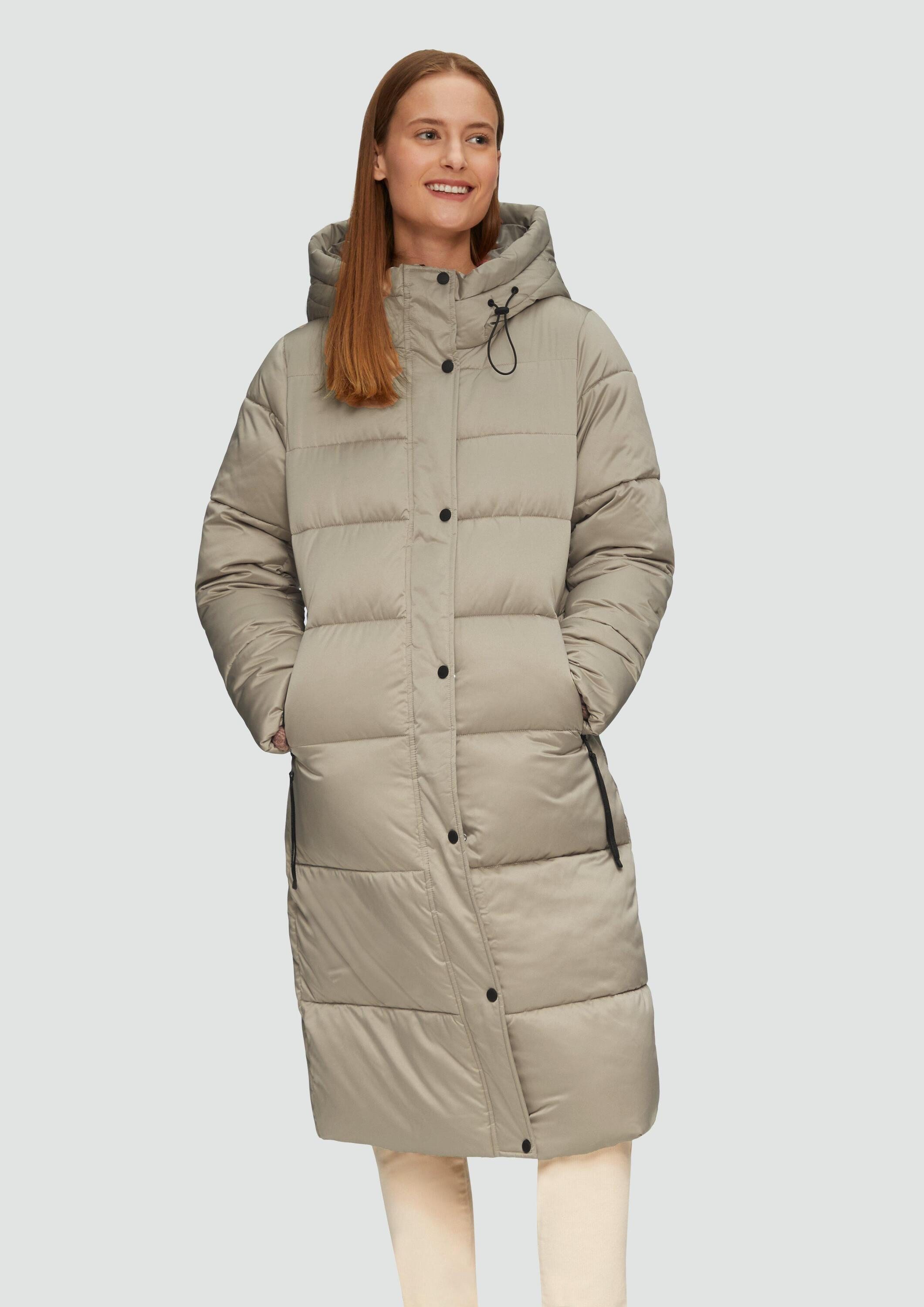 s.Oliver Wintermantel Outdoor-Mantel Puffermantel in Satin-Optik günstig online kaufen