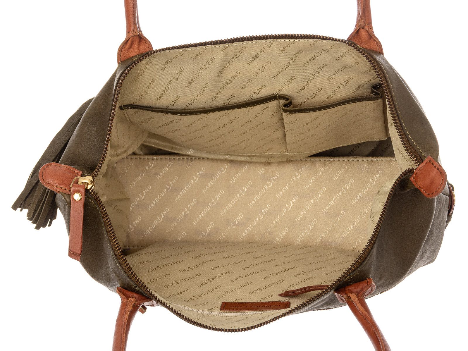 HARBOUR 2nd Shopper VM.15109 Totebag style vm Lucia L (1-tlg), Leder