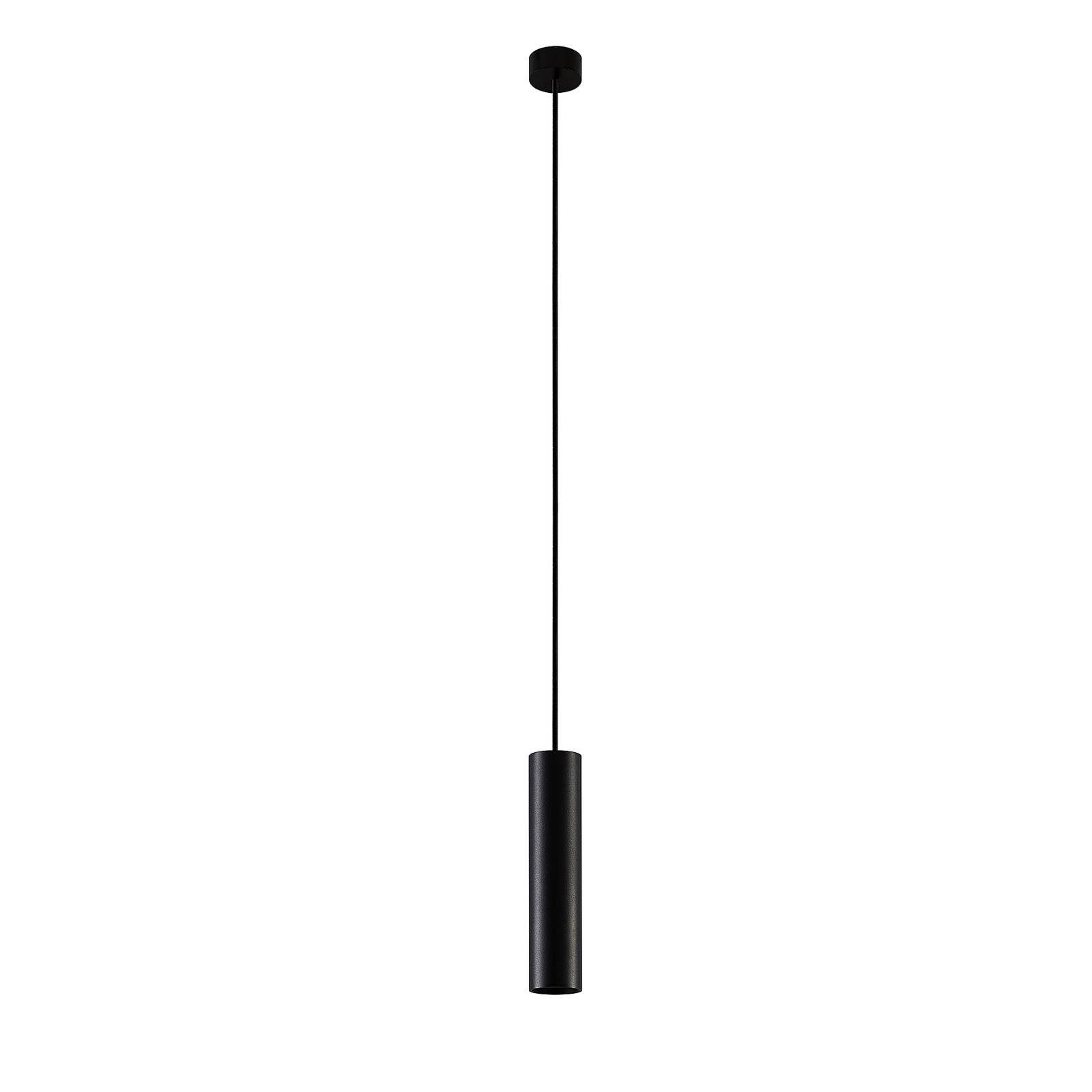 Arcchio Ejona Pendelleuchte, Höhe 27 cm, schwarz, Alu günstig online kaufen