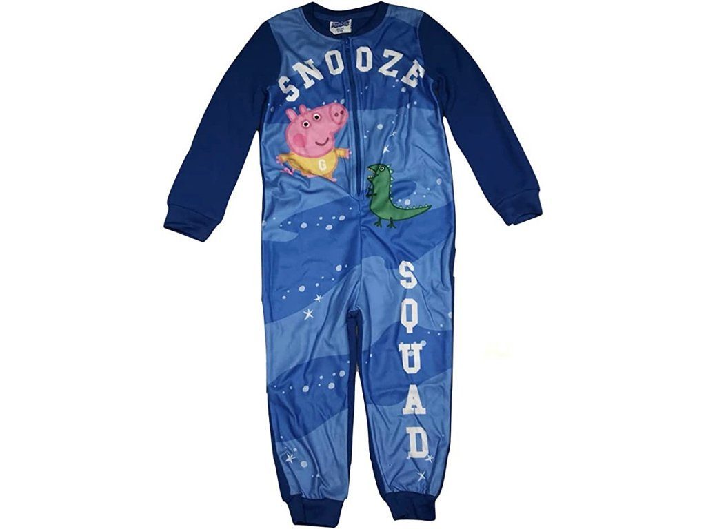 Peppa Pig Hausanzug Peps Georg Schlafoverall Overall Einteiler