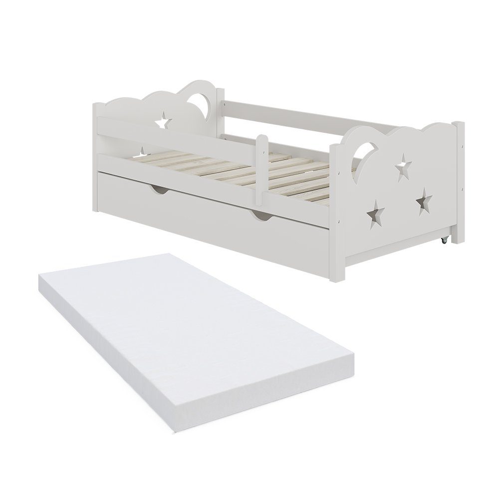 VitaliSpa® Kinderbett Jessica, Weiß, 70x140 cm günstig online kaufen