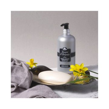 Tesori d´Oriente Flüssigseife weißer Moschus aromatisch luftig blumig 6 x 300 ml, 6-tlg.