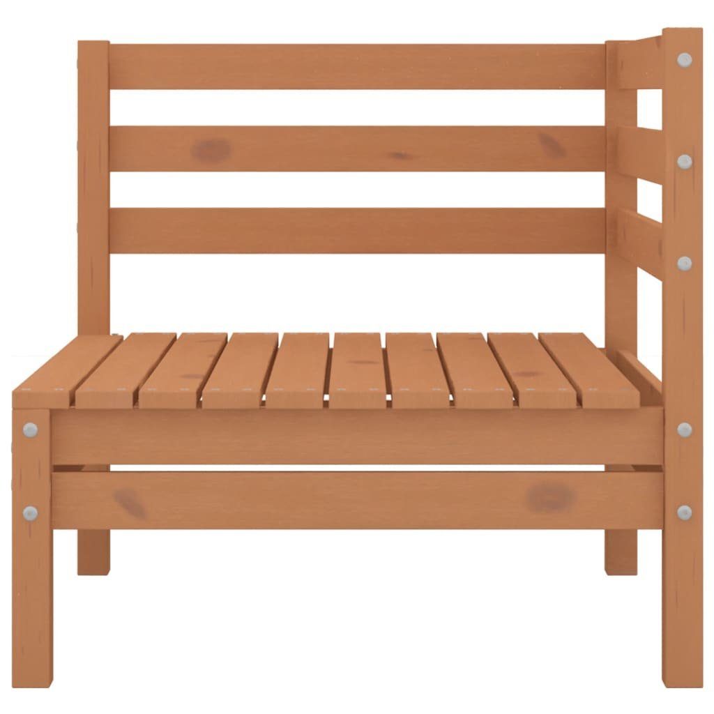 vidaXL Gartenlounge-Set 6-tlg. Garten-Lounge-Set Honigbraun Massivholz Kiefer, (1-tlg)