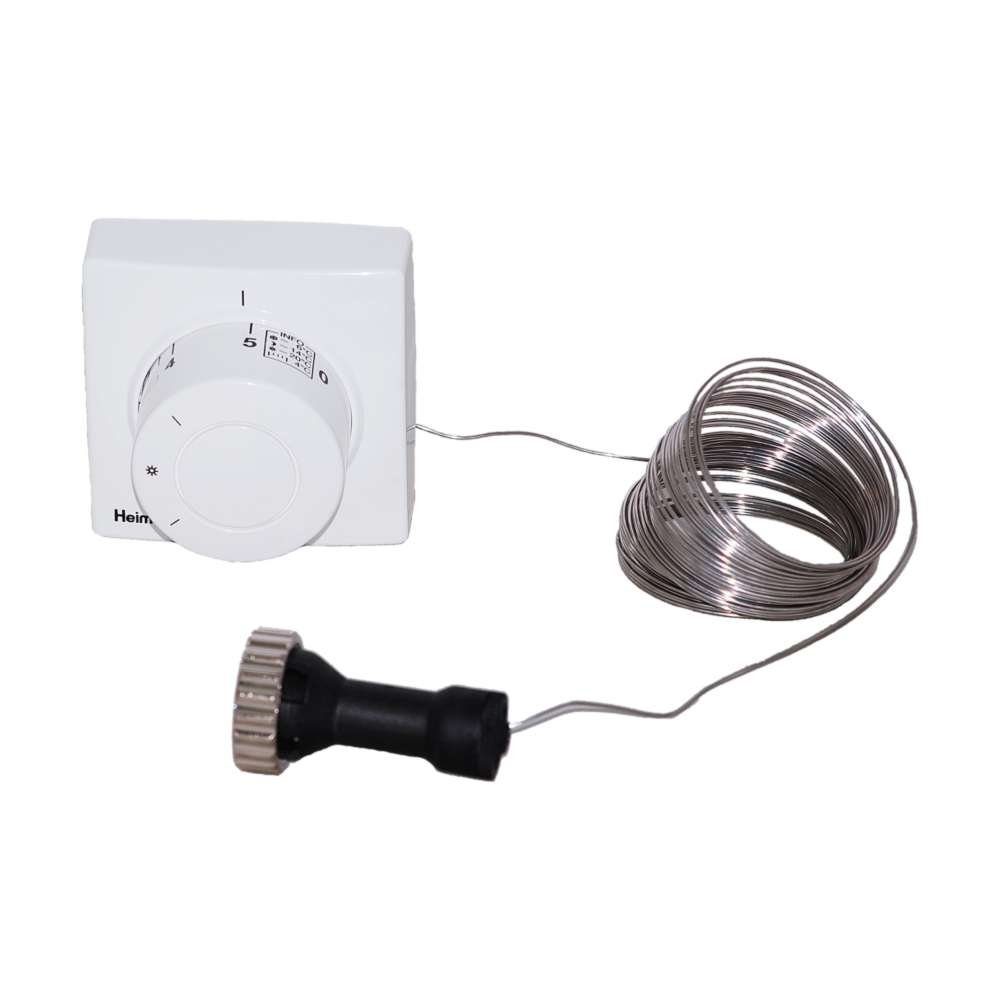 IMI Heimeier Heizkörper HEIMEIER Thermostat-Kopf F, Ferneinsteller, 2m Kapillarrohr, weiß, 280