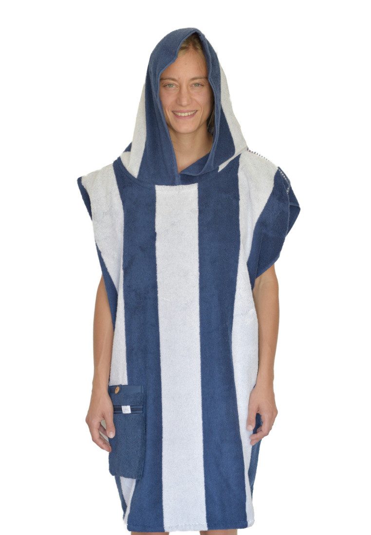 Badeponcho Surfponcho Frottee Made in Germany Badeumhang